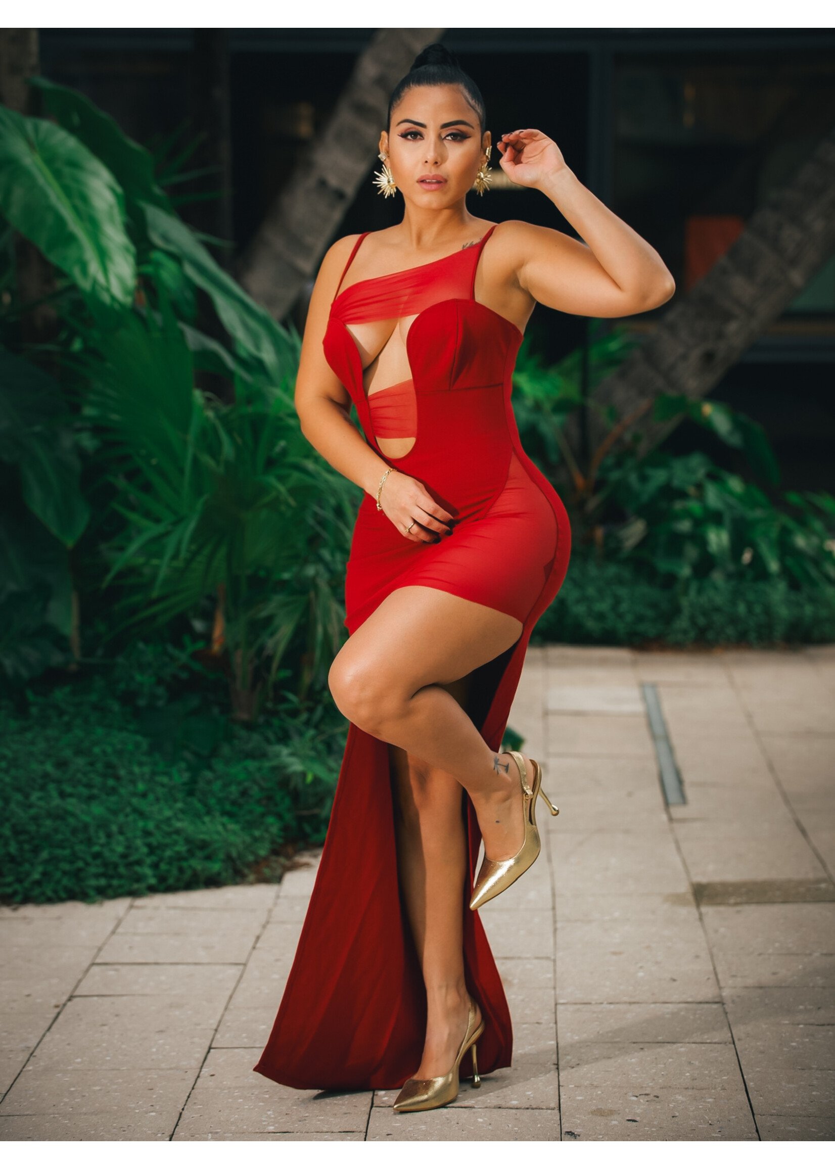 Midnight Merlot Dress