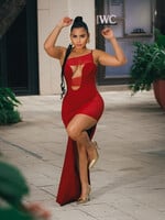 Midnight Merlot Dress