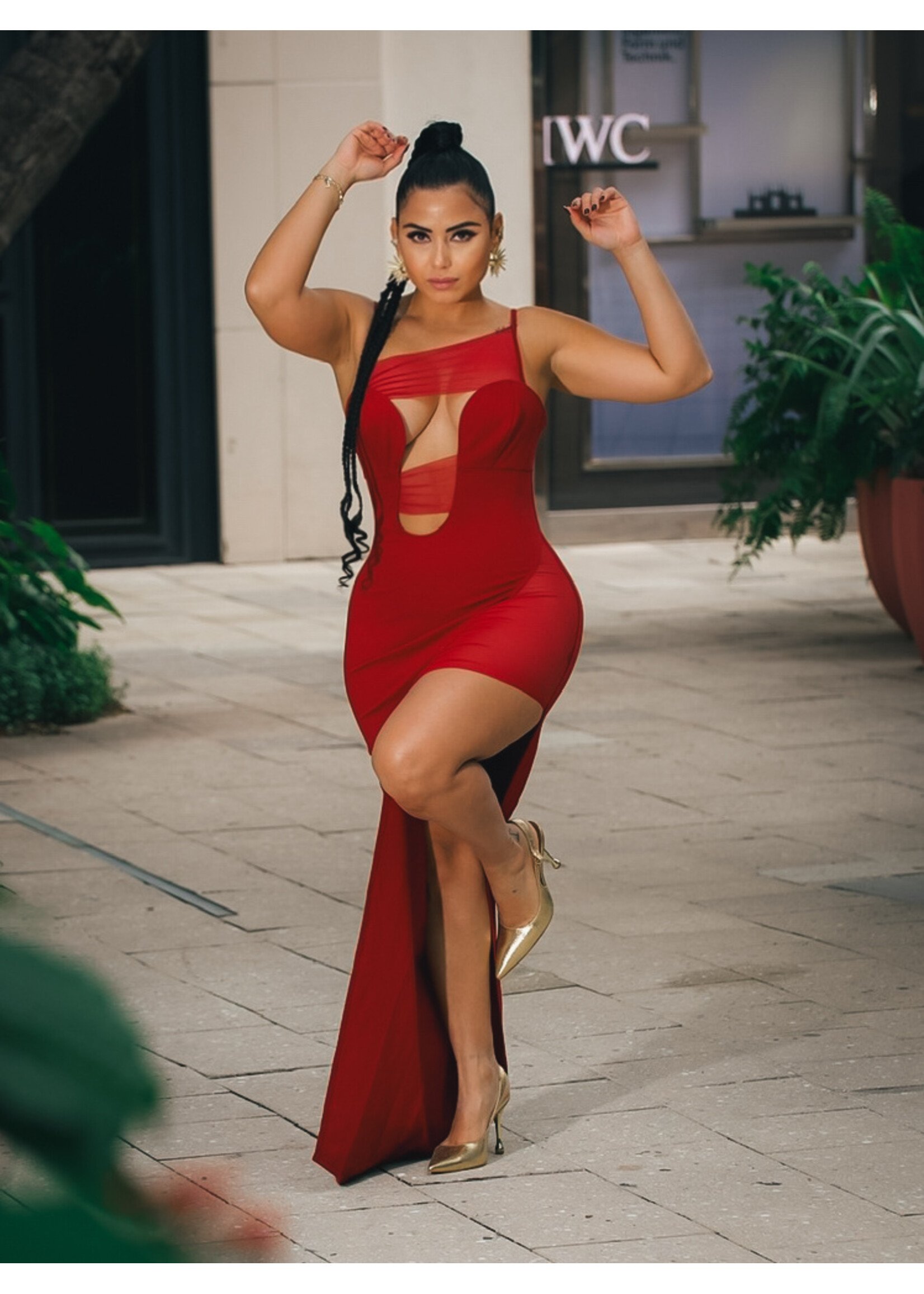 Midnight Merlot Dress