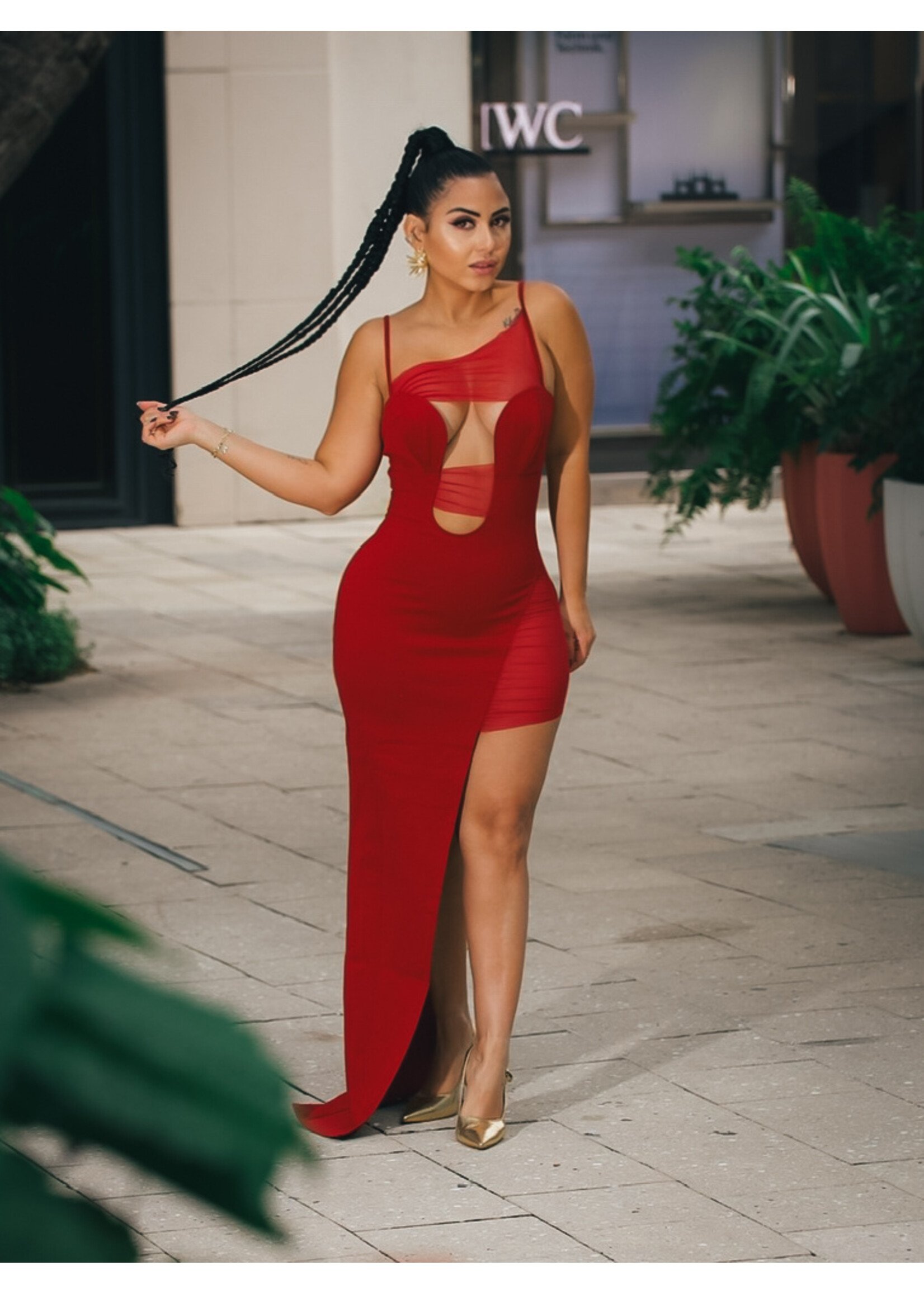 Midnight Merlot Dress