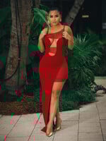 Midnight Merlot Dress