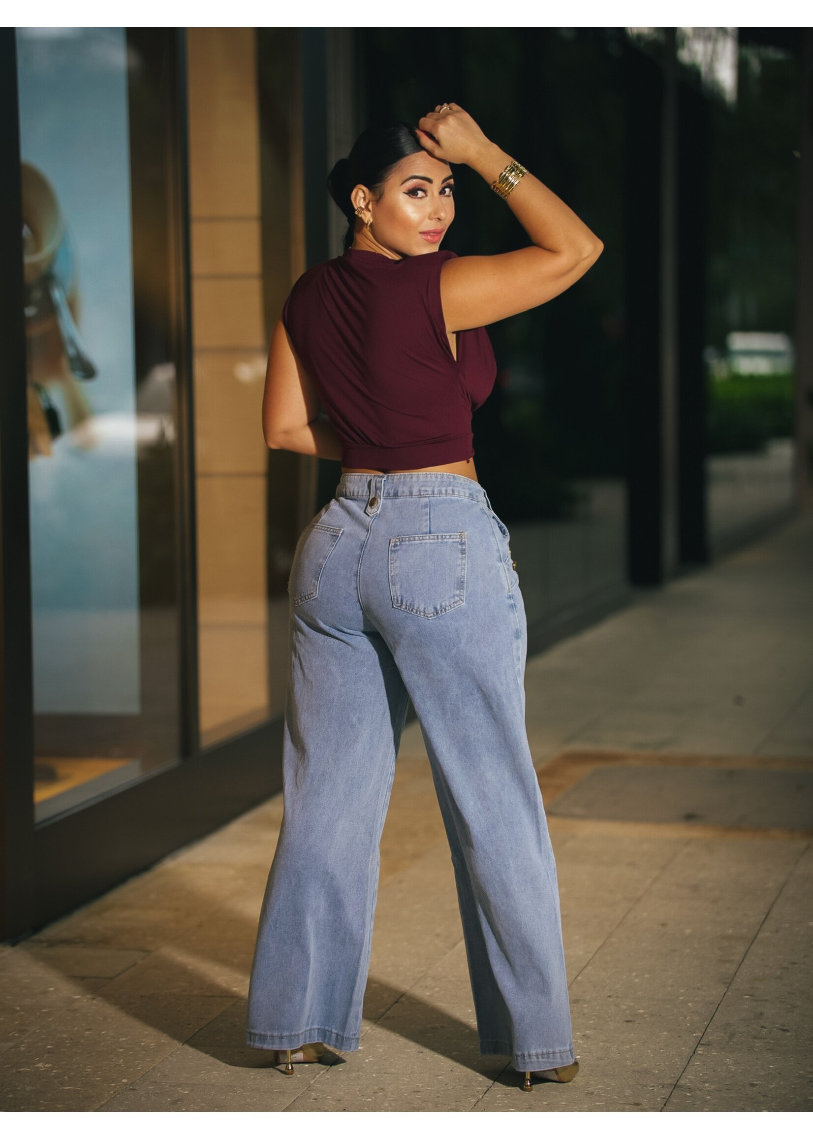 Mccolin The Wide Edit Jeans