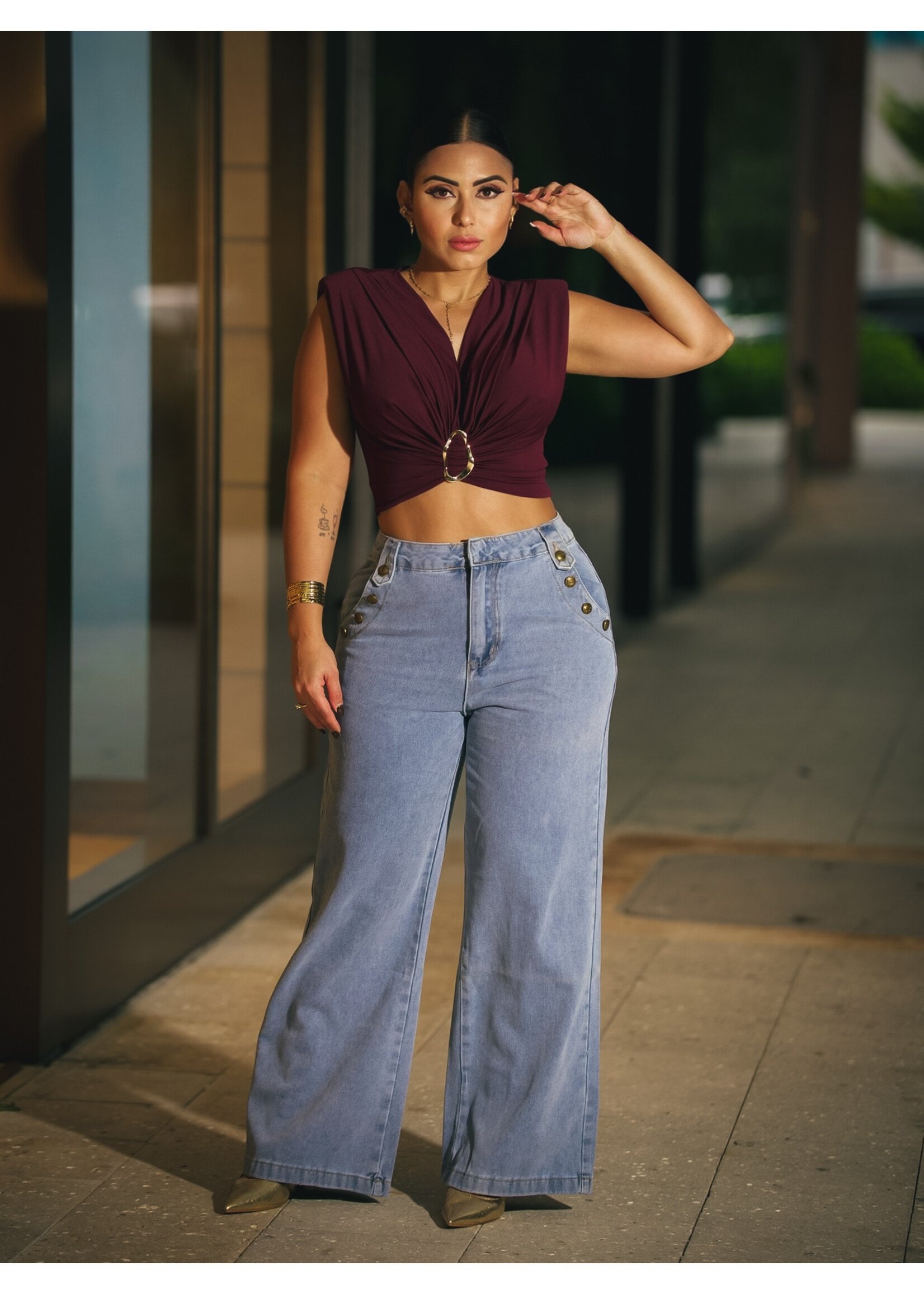 Mccolin The Wide Edit Jeans