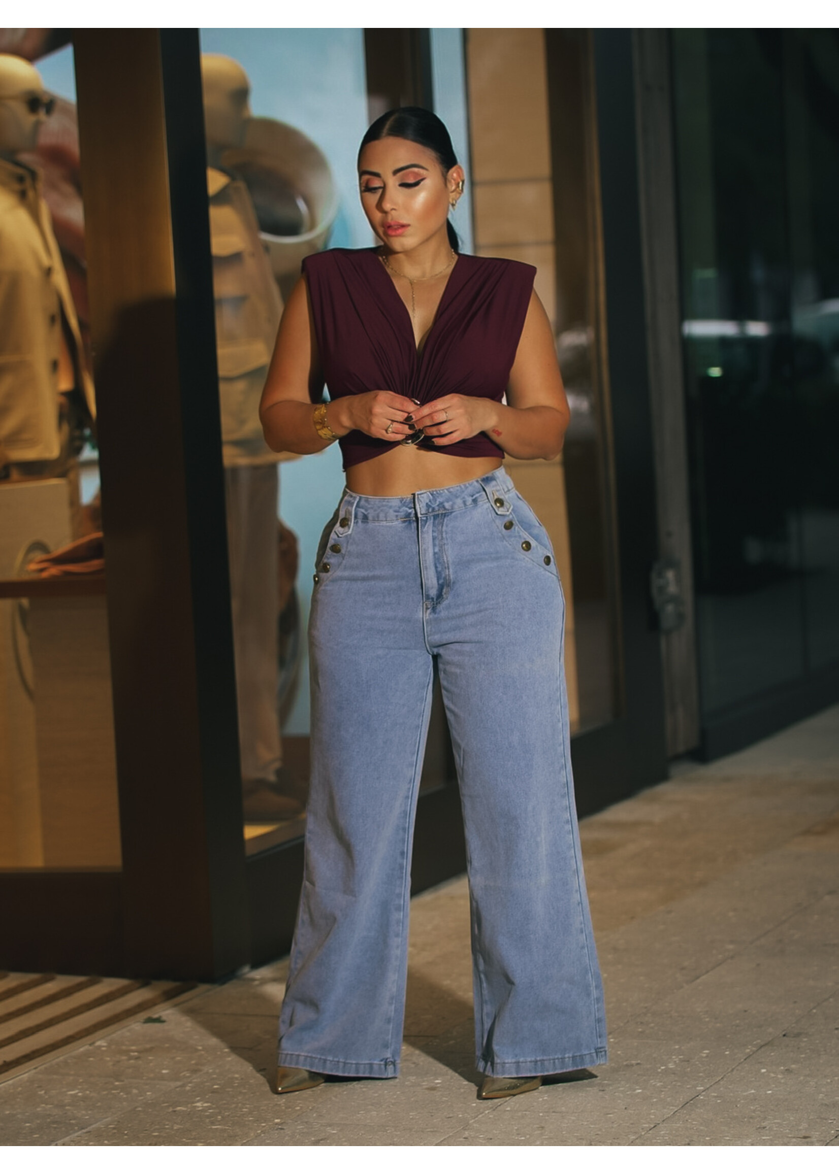 Mccolin The Wide Edit Jeans