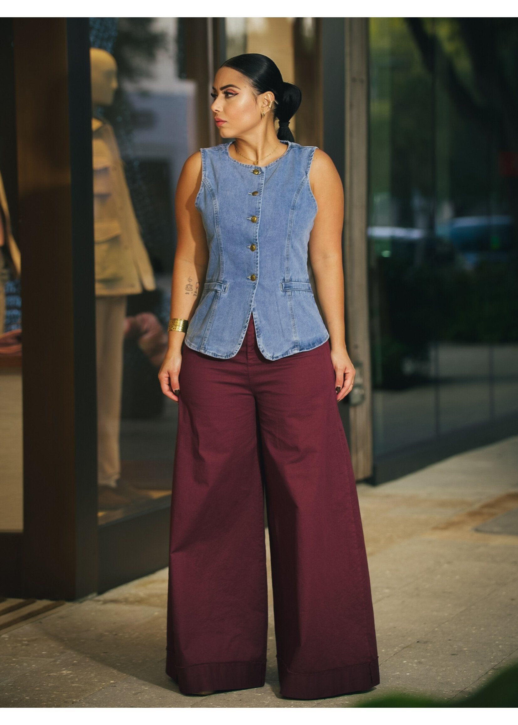 Mccolin Denim Core Vest