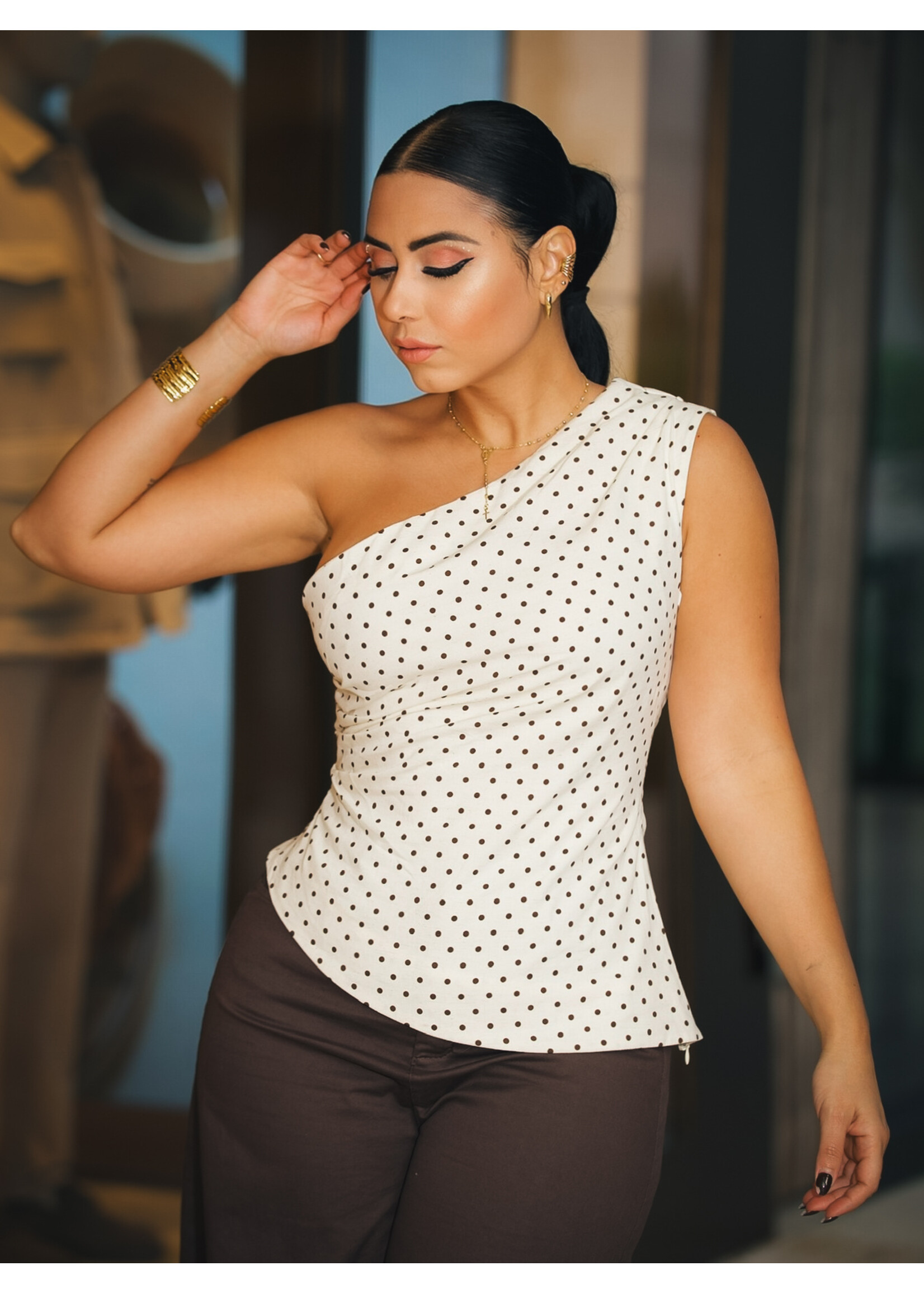 Mini Dot Muse Top