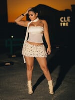 Feather Sparkle Skirt