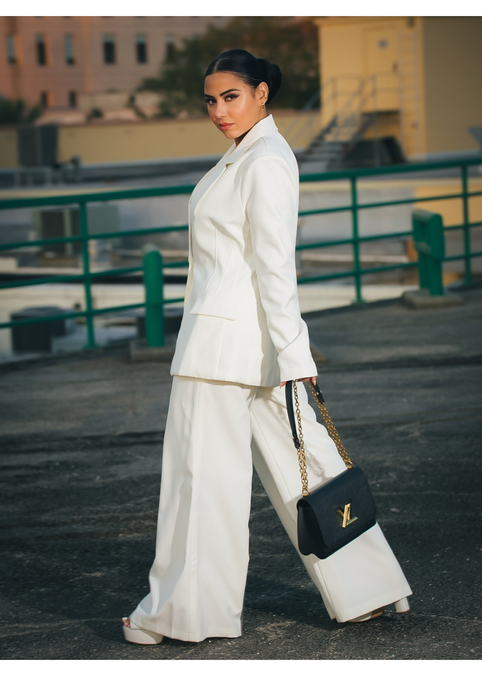 Chic Blazer Pants Set