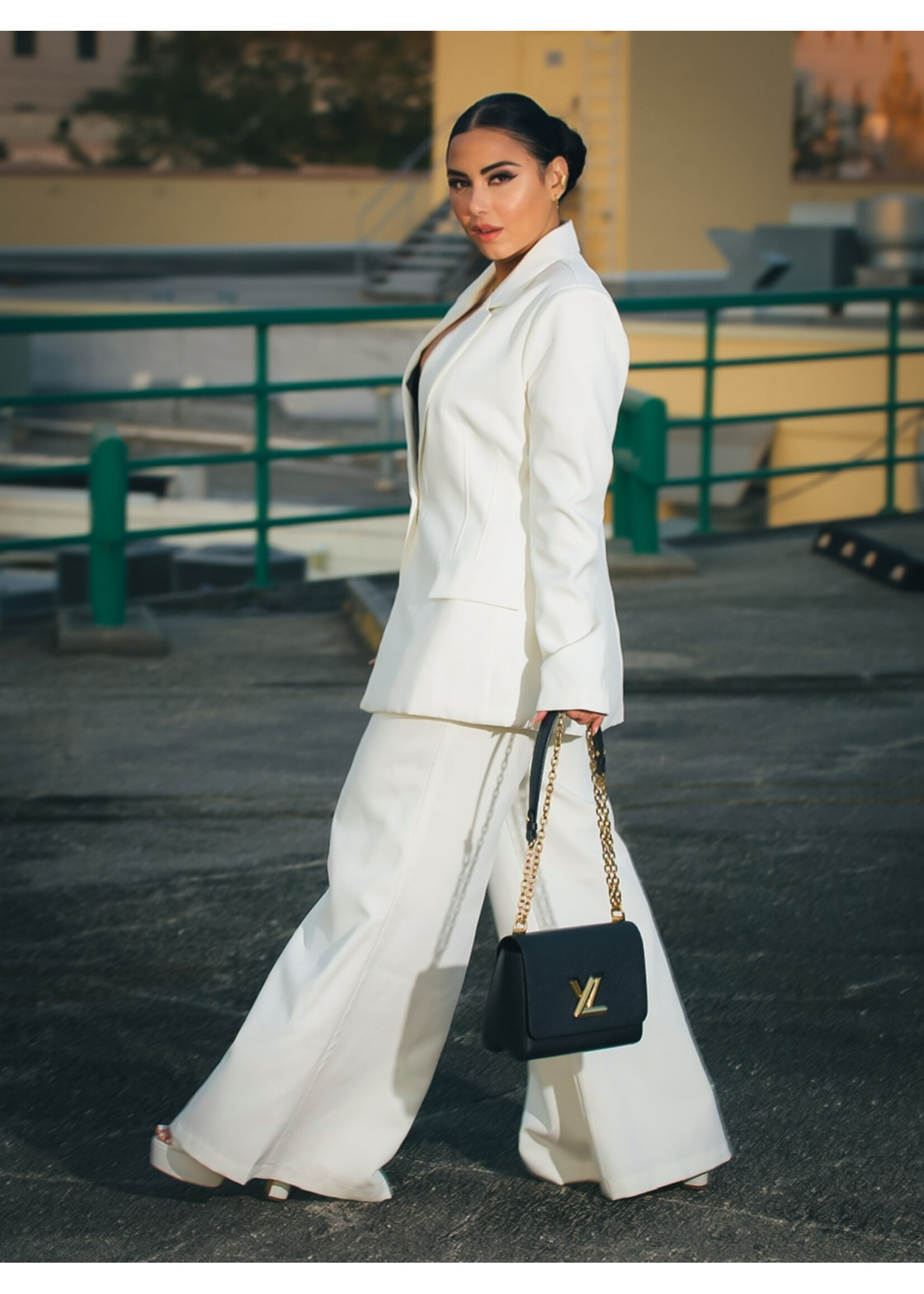 Chic Blazer Pants Set