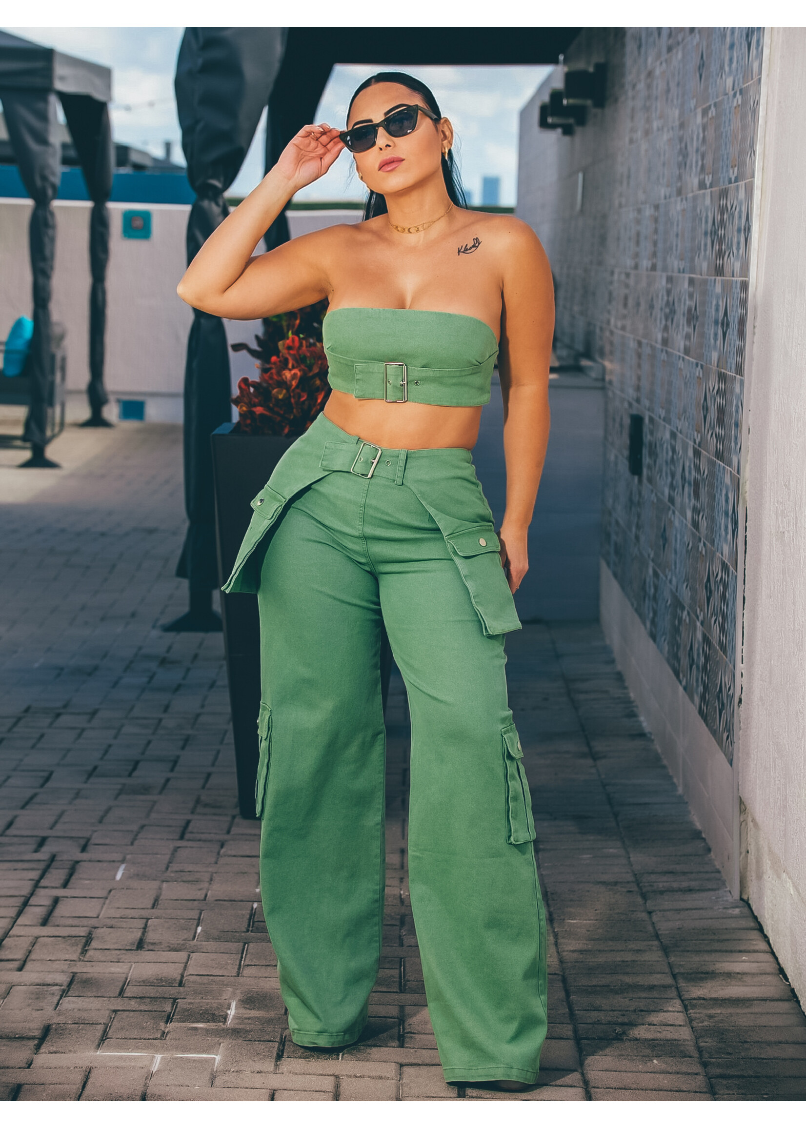 Urban Olive Cargo Set