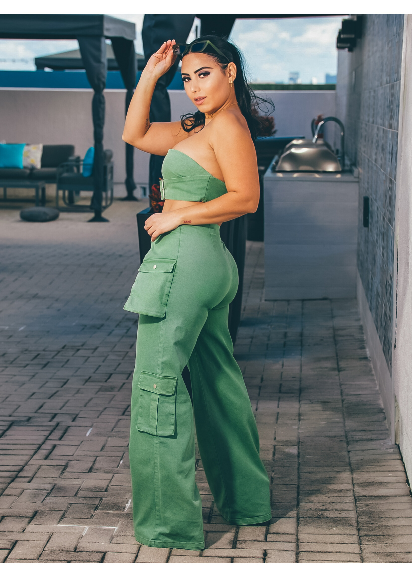 Urban Olive Cargo Set