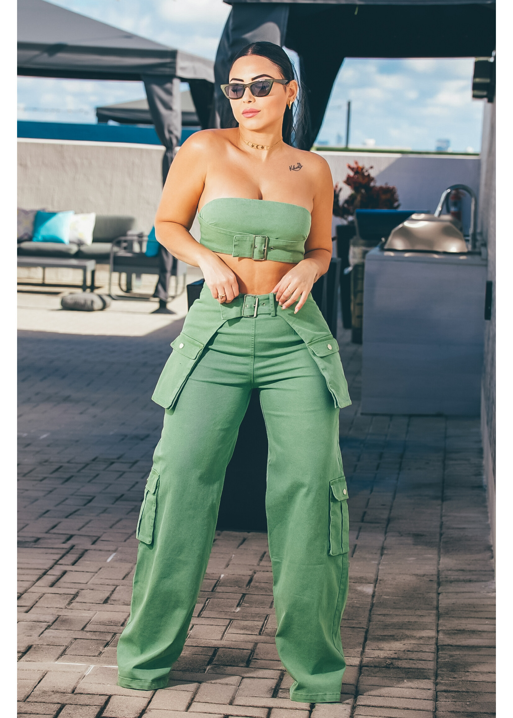 Urban Olive Cargo Set