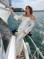 “Élise Silk Gown”