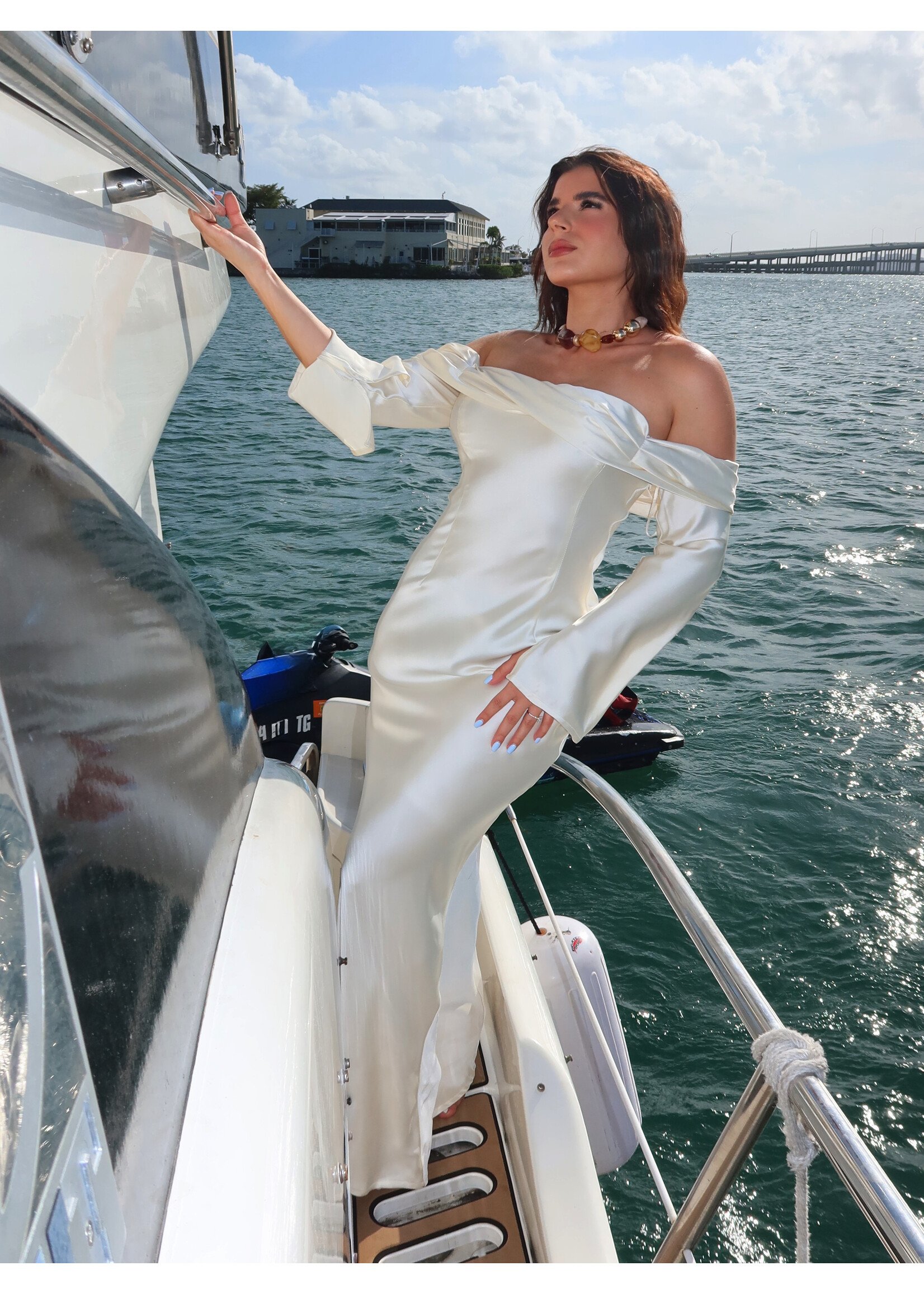 “Élise Silk Gown”