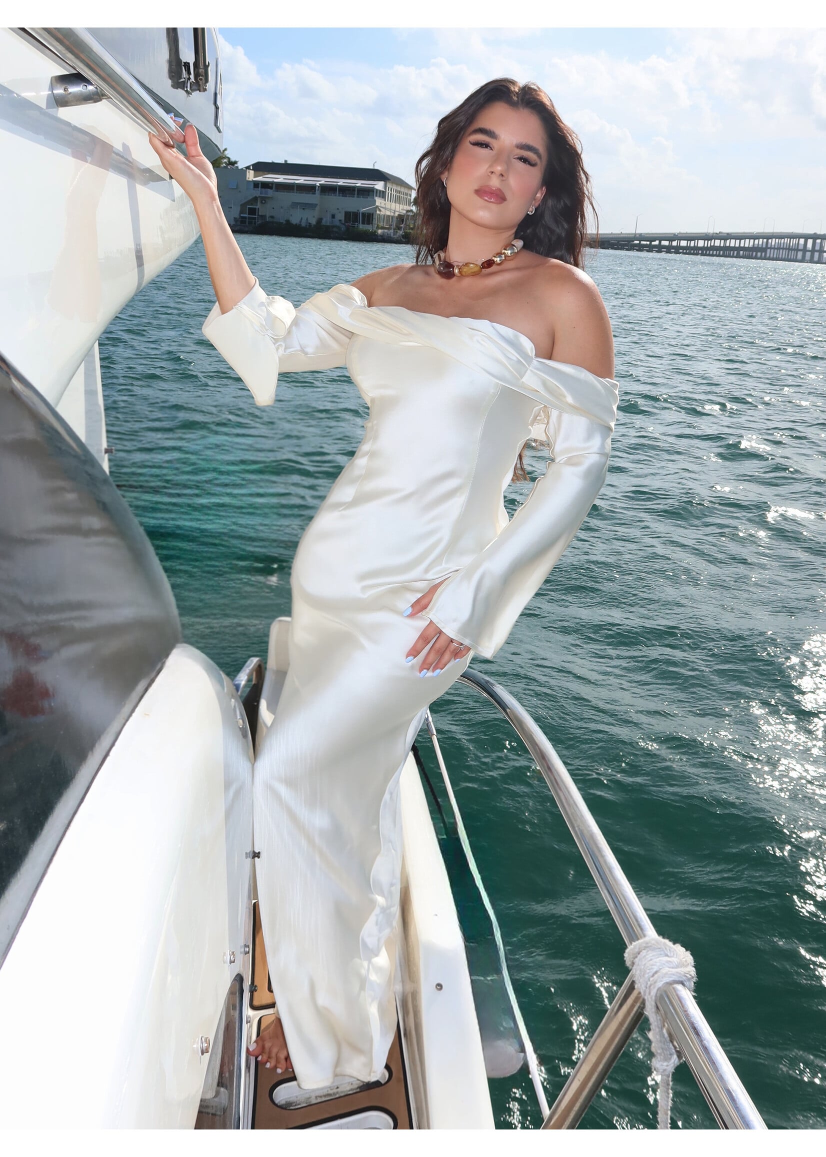 “Élise Silk Gown”