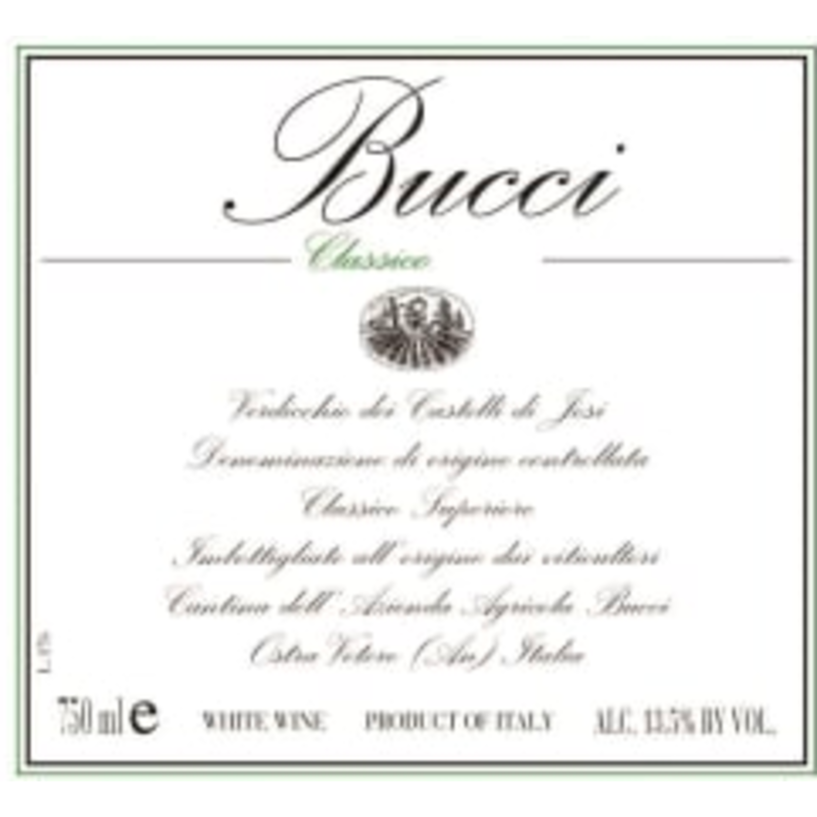 Bucci Bucci Verdicchio dei Castelli di Jesi Classico Marche Italy 2023