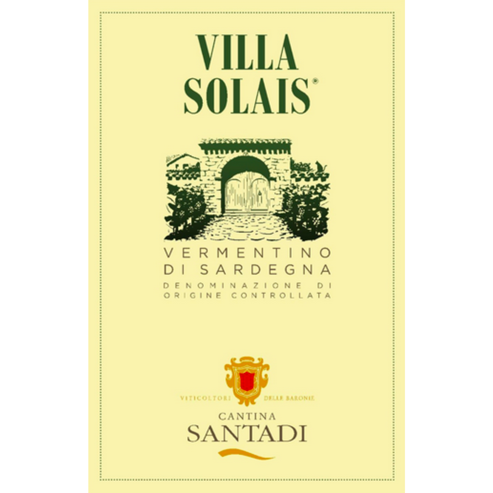 Cantina Santadi Cantina Santadi Vermentino Villa Solais  2020  Sardinia, Italy