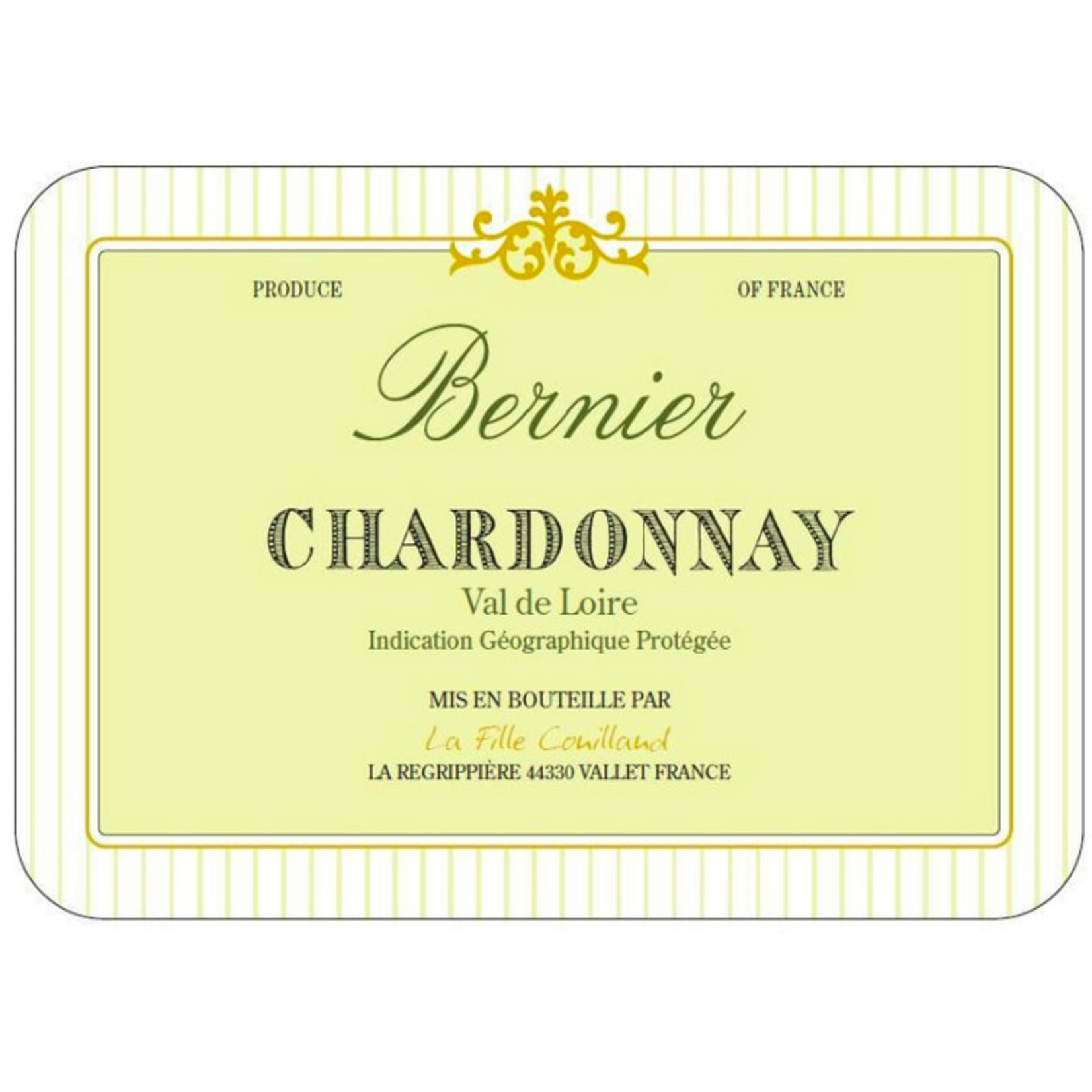 Domaine de Bernier Domaine de Bernier Chardonnay 2020  Loire, France