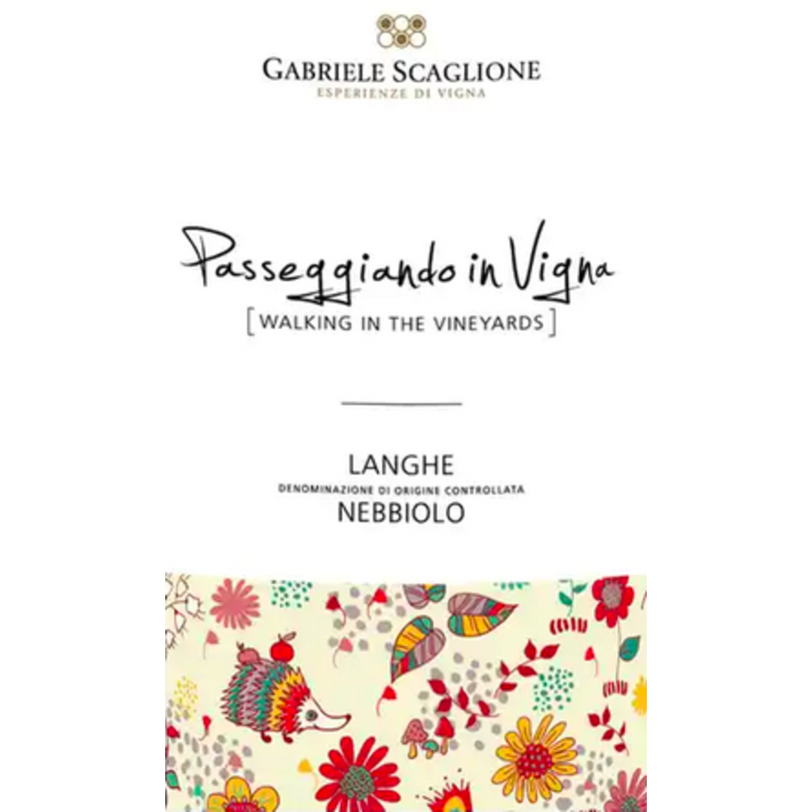 Gabriele Scaglione Gabriele Scaglione Passeggiando in Vigna Nebbiolo  2019 Langhe, Italy