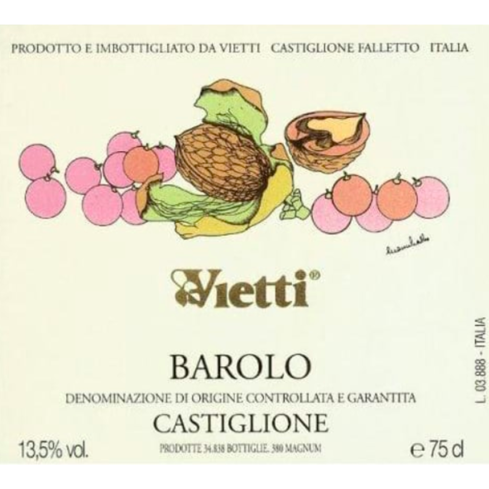 Vietti Vietti Castiglione Barolo 2019  Piedmont, Italy