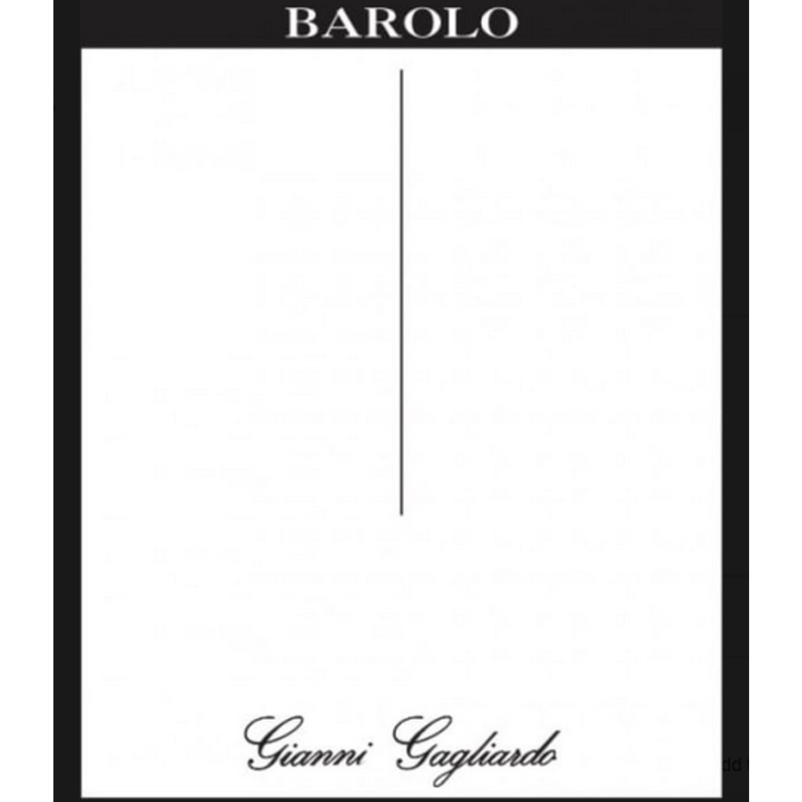 Gianni Gagliardo Barolo 2016  Piedmont, Italy  94pts-JS