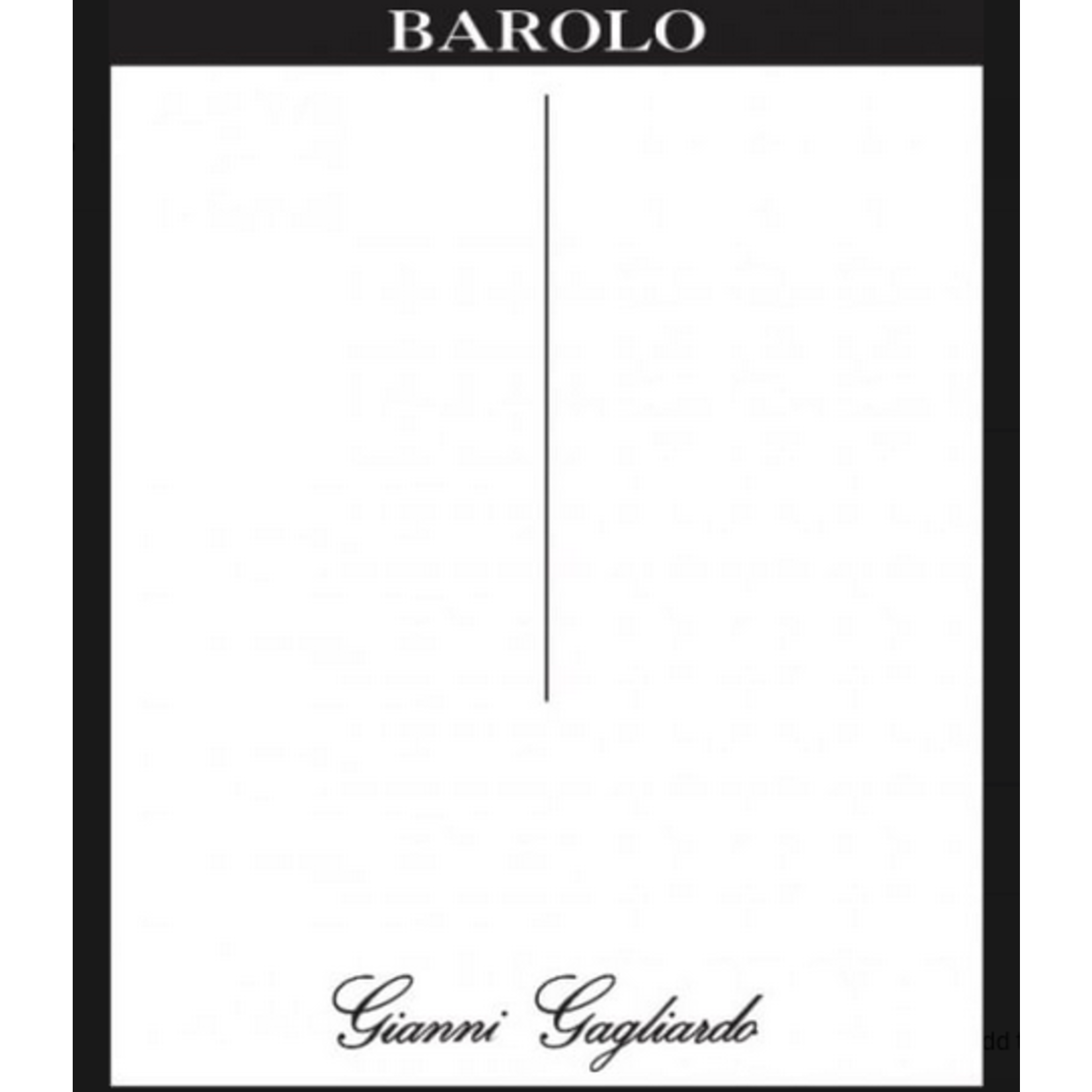 Gianni Gagliardo Barolo 2017
