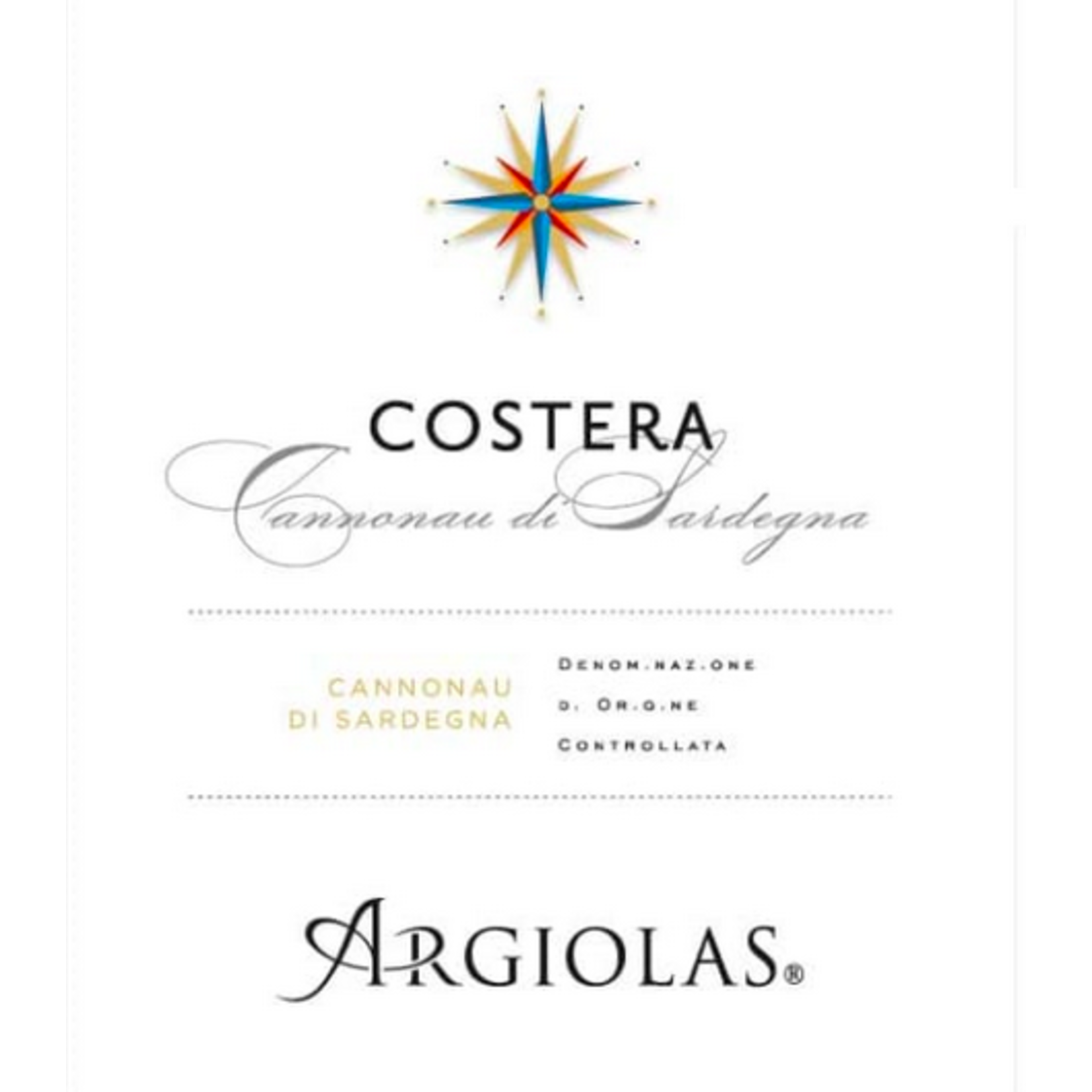 Argiolas Argiolas Costera Cannonau Di Sardegna 2020   Sardinia, Italy
