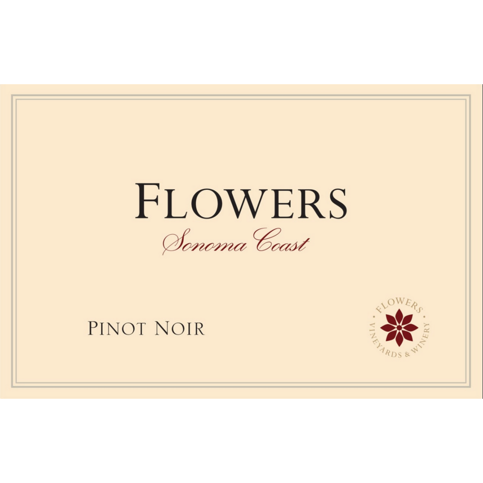 Flowers Flowers Sonoma Coast Pinot Noir 2022  Sonoma, California