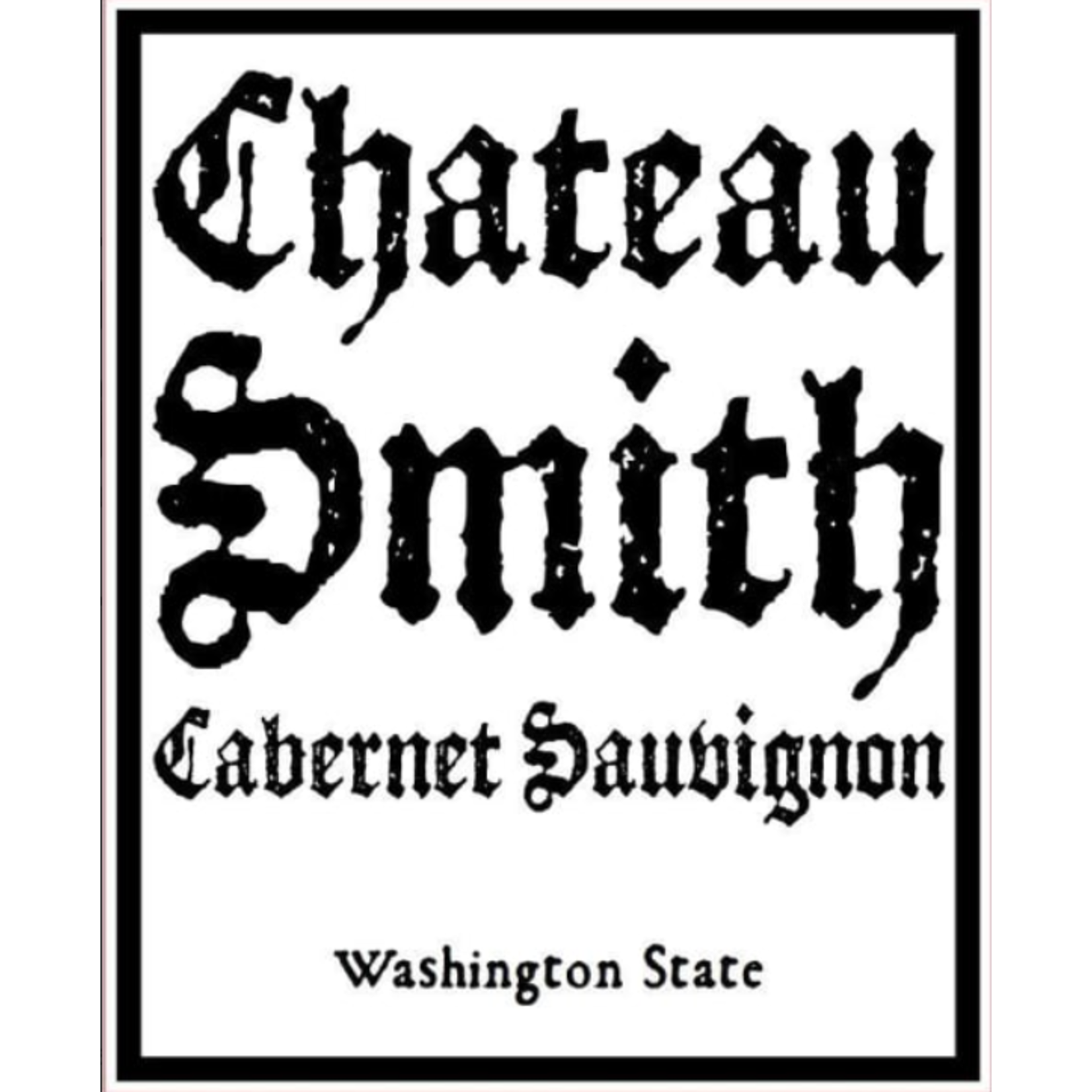 Charles Smith Winery Chateau Smith Cabernet Sauvignon 2021  Columbia Valley, Washington