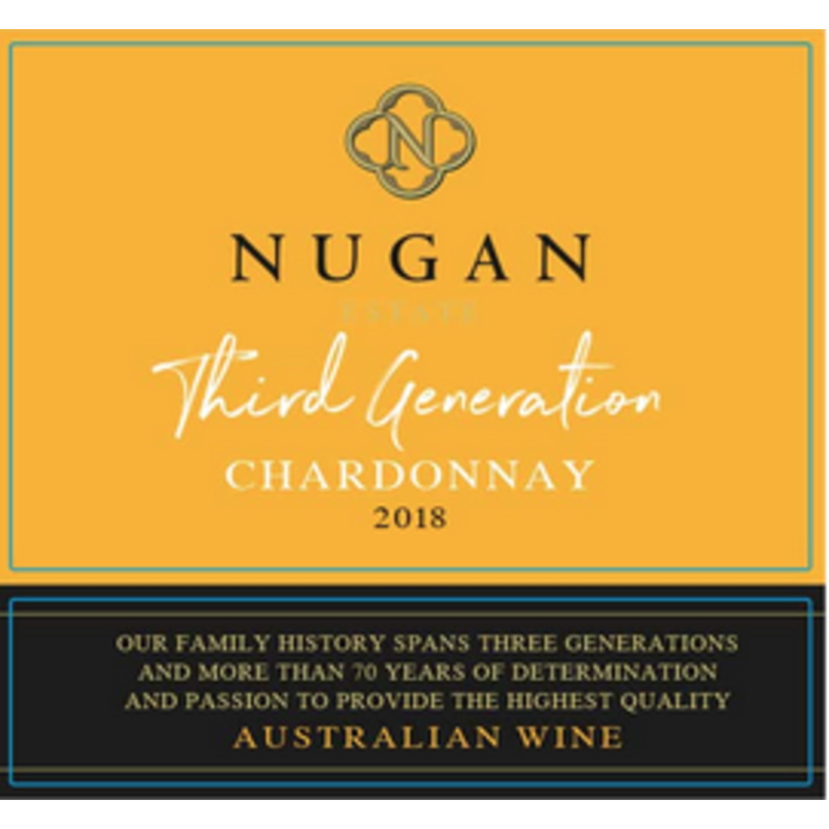 Nugan Estate Nugan Estate Third Generation Chardonnay 2018  Australia