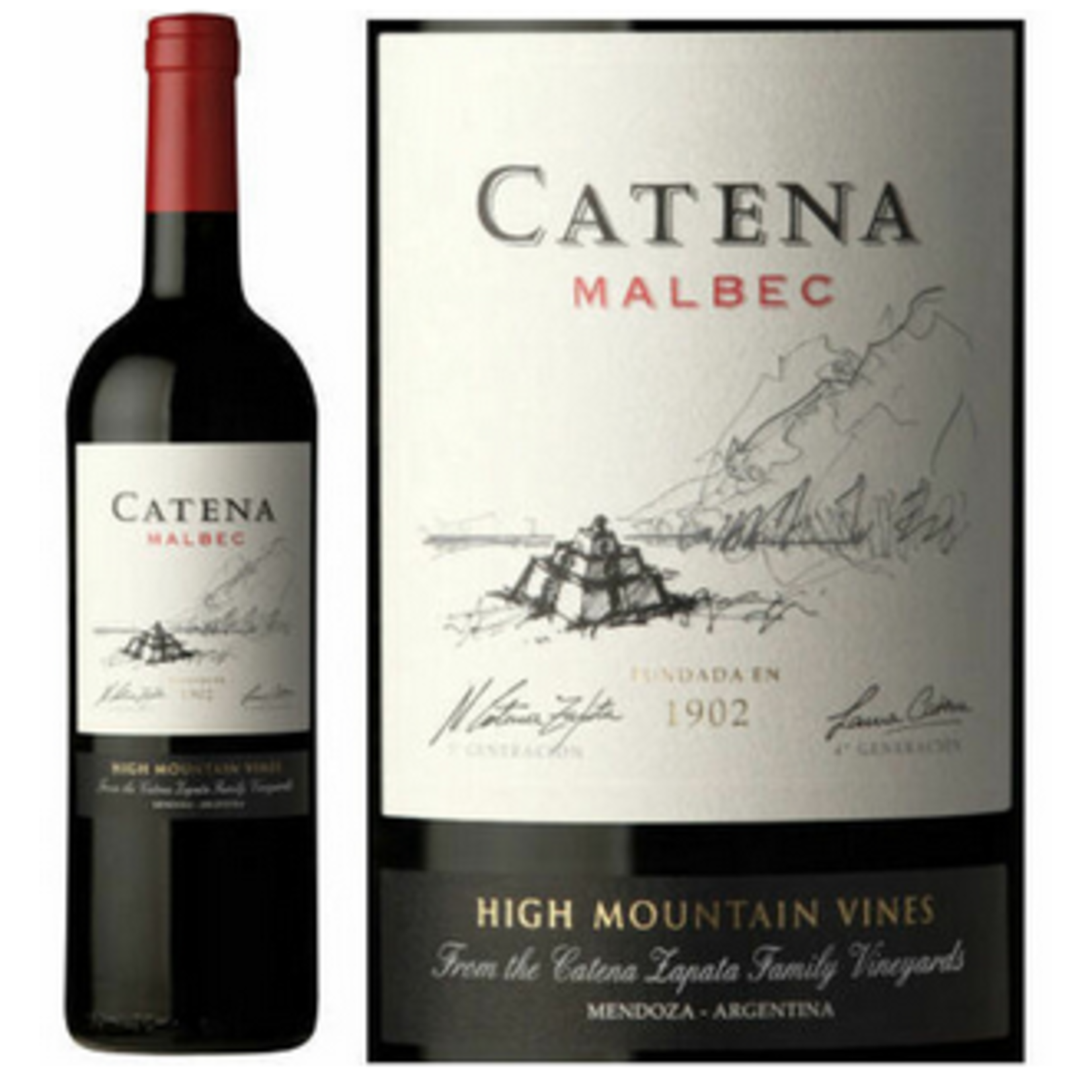 Catena Catena High Mountain Vines Malbec 2021  Argentina