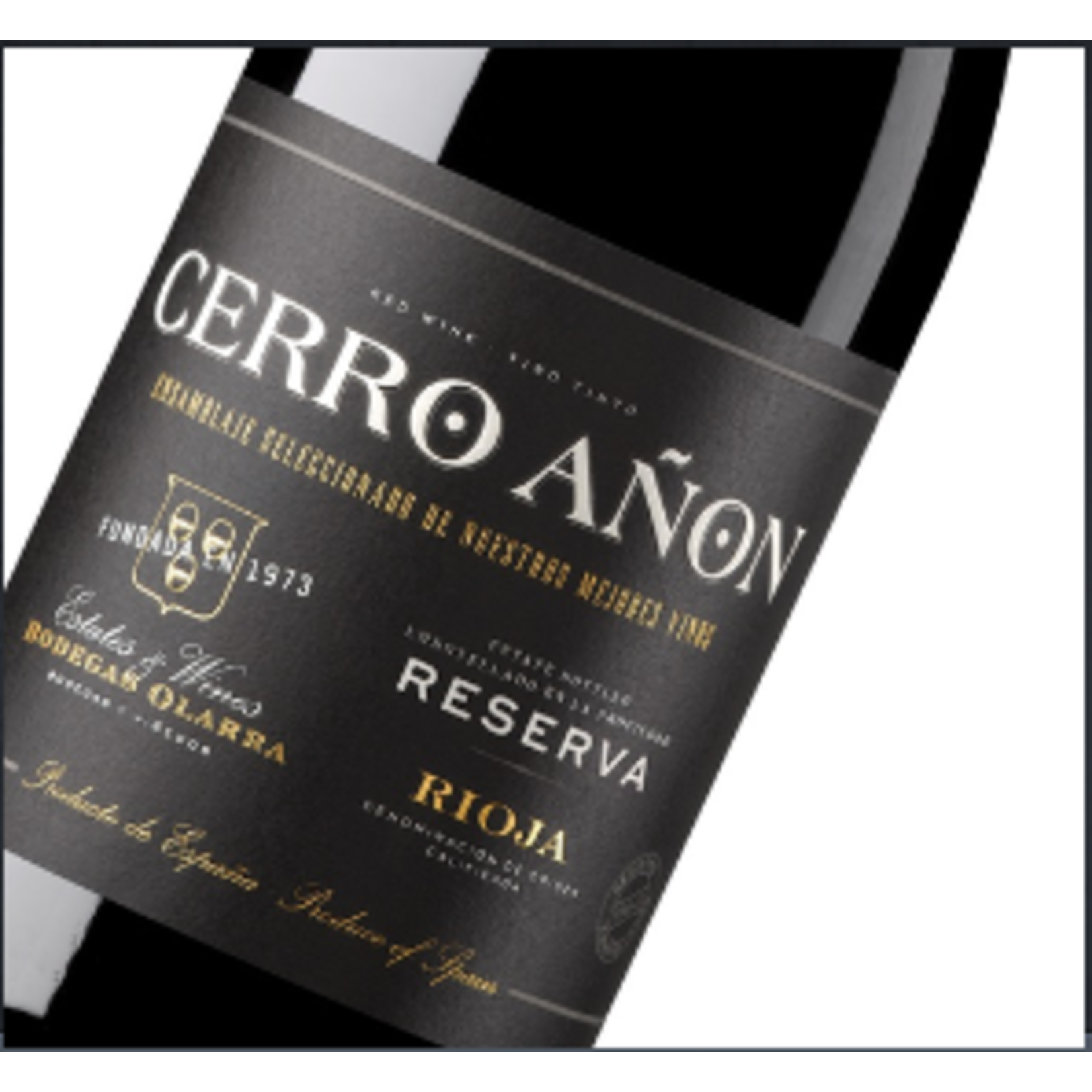 Olarra Cerro Anon Reserva Rioja 2015 Rioja, Spain 92pts-WE