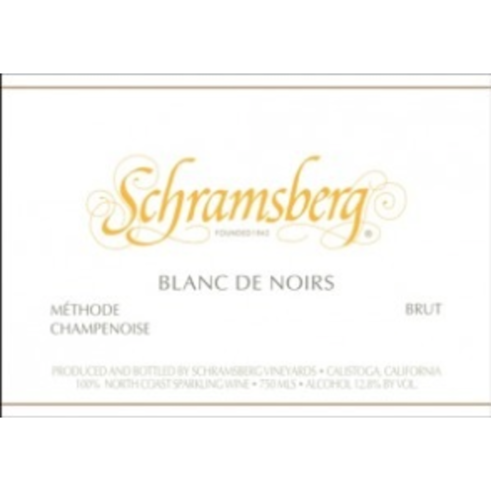 Schramsberg Vineyards Schramsberg Sparkling Blanc de Noirs 2019 Califronia
