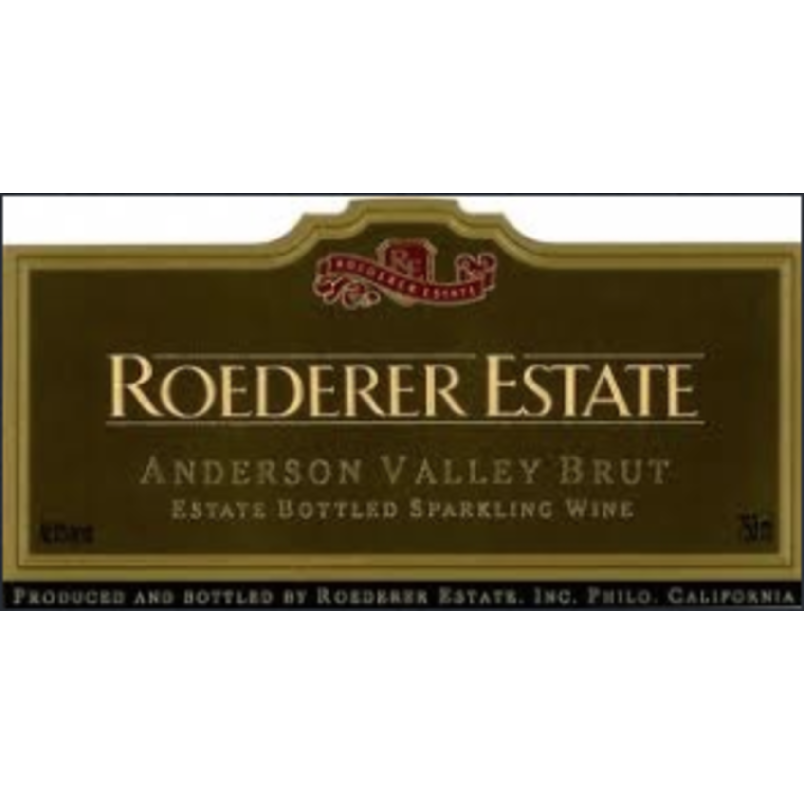 Roederer Estate Roederer Estate Sparkling Brut NV Anderson Valley Mendocino California
