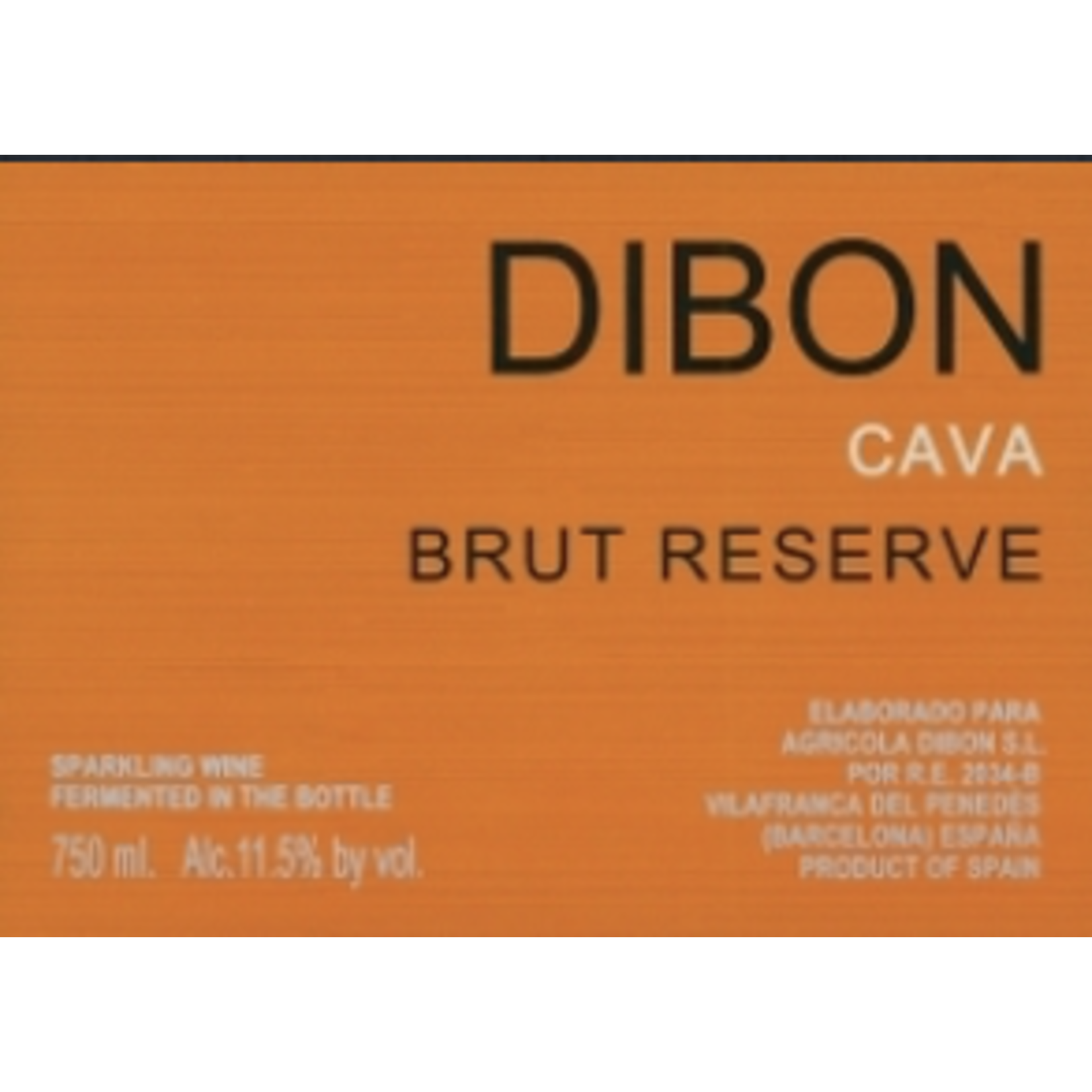 Dibon Dibon Sparkling Cava Brut Reserve  Spain