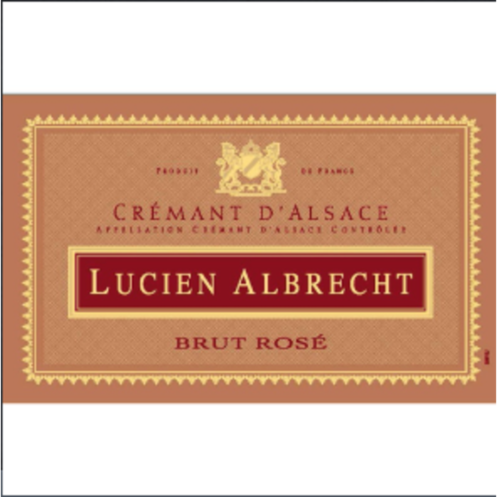 Lucien Albrecht Lucien Albrecht Cremant d'Alsace Brut Rose Non-Vintage Sparkling Alsace, France 90pts-WS