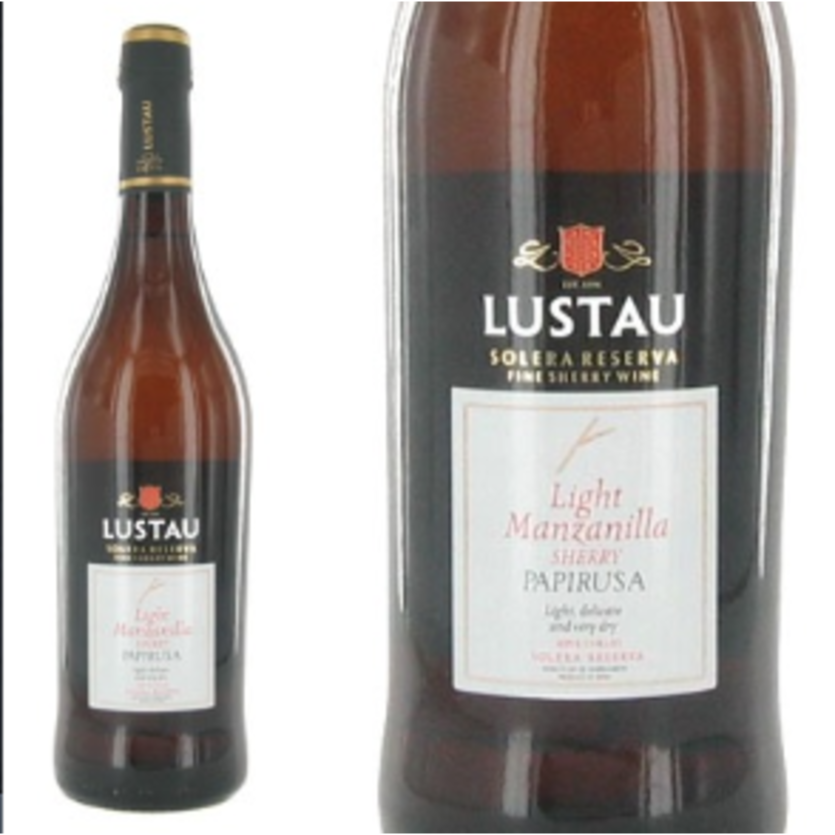 Lustau Solera Familiar Lustau Light Manzanilla Papirusa Sherry  Spain