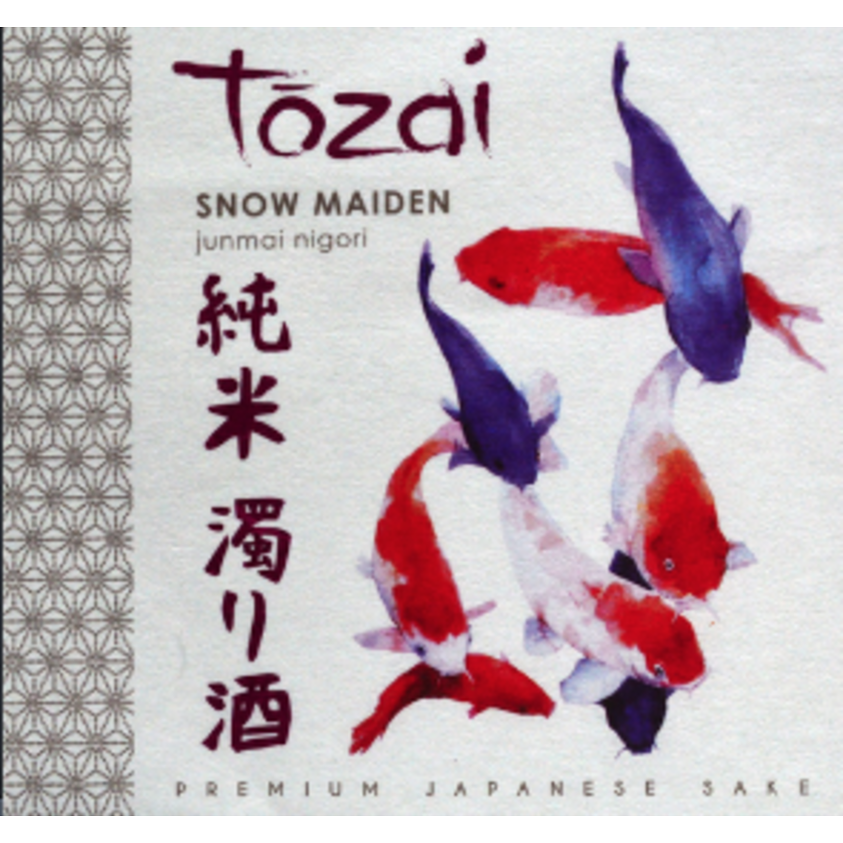 Vine Connections Tozai Snow Maiden Junmai Nigori Sake 720ml