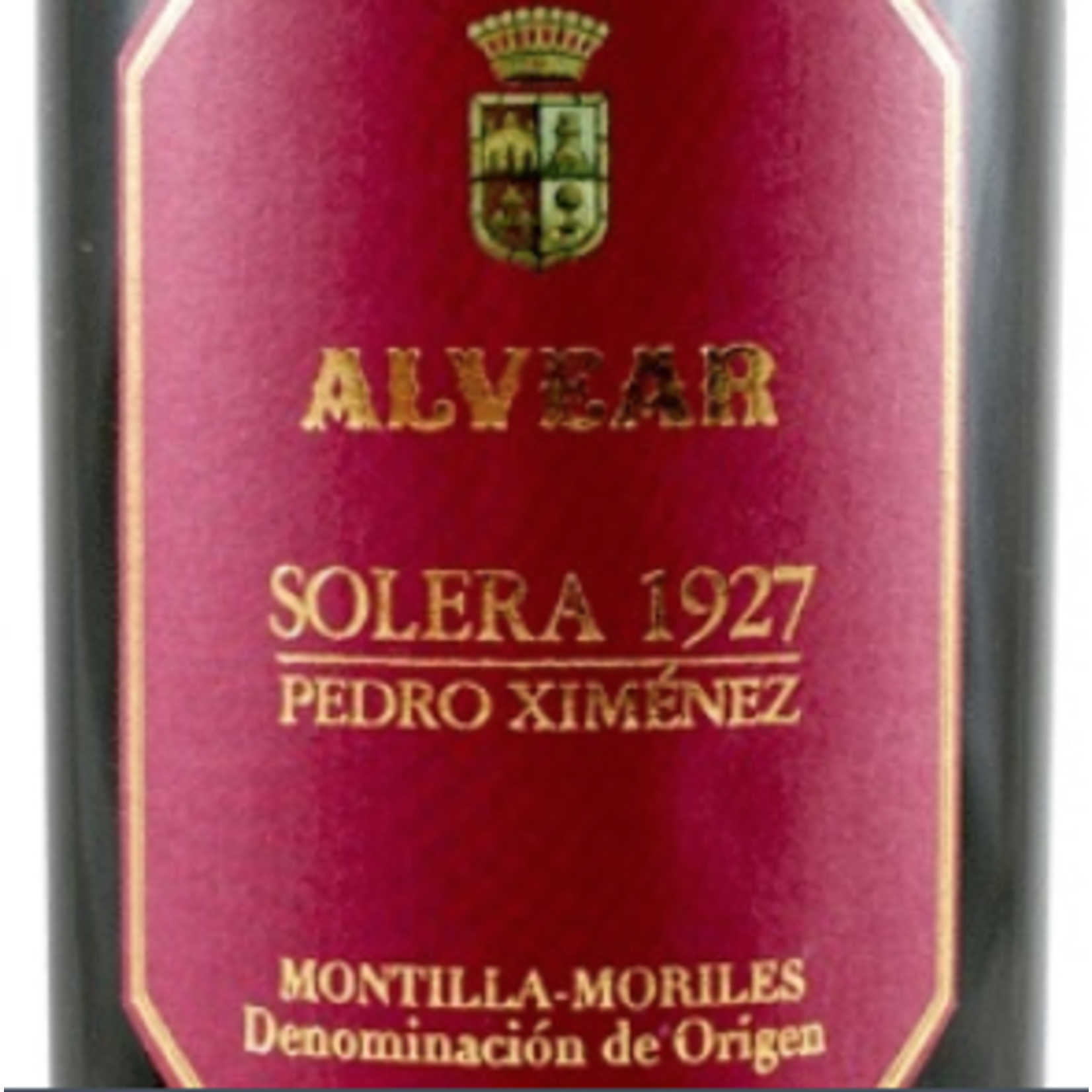 Montilla-Moriles Alvear Pedro Ximenez Solera 1927     375ml WA 96pts.