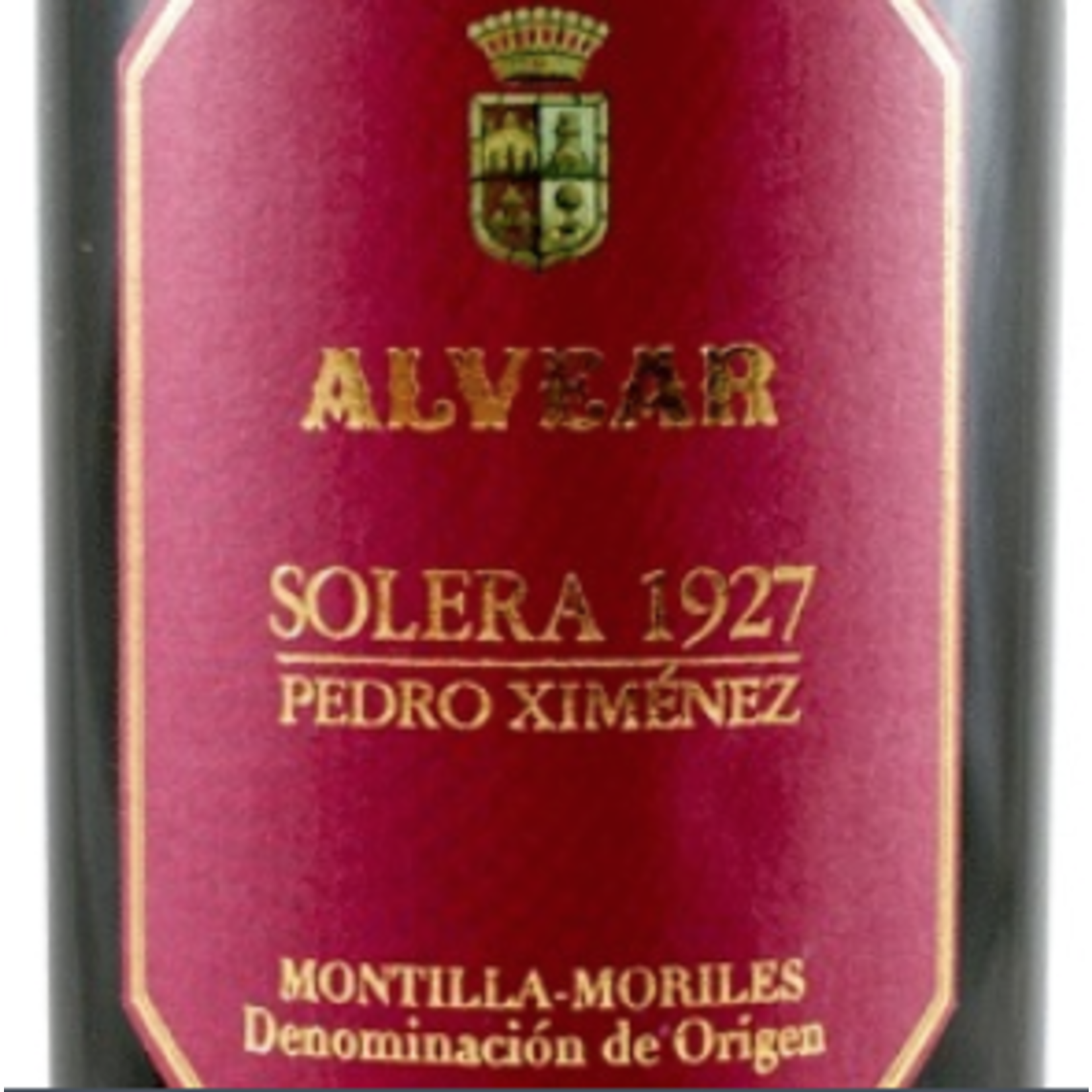 Montilla-Moriles Alvear Pedro Ximenez Solera 1927 375ml WA 96pts.
