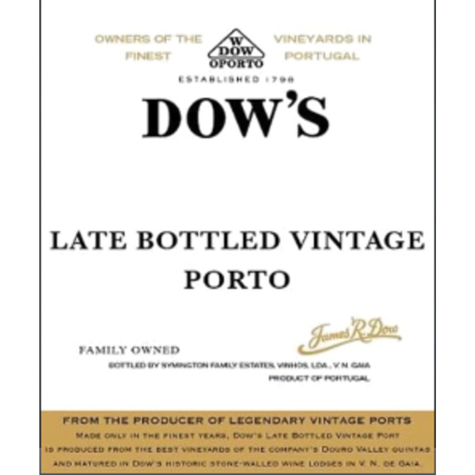 Dow's Dow's Late Bottled Vintage Port 2018