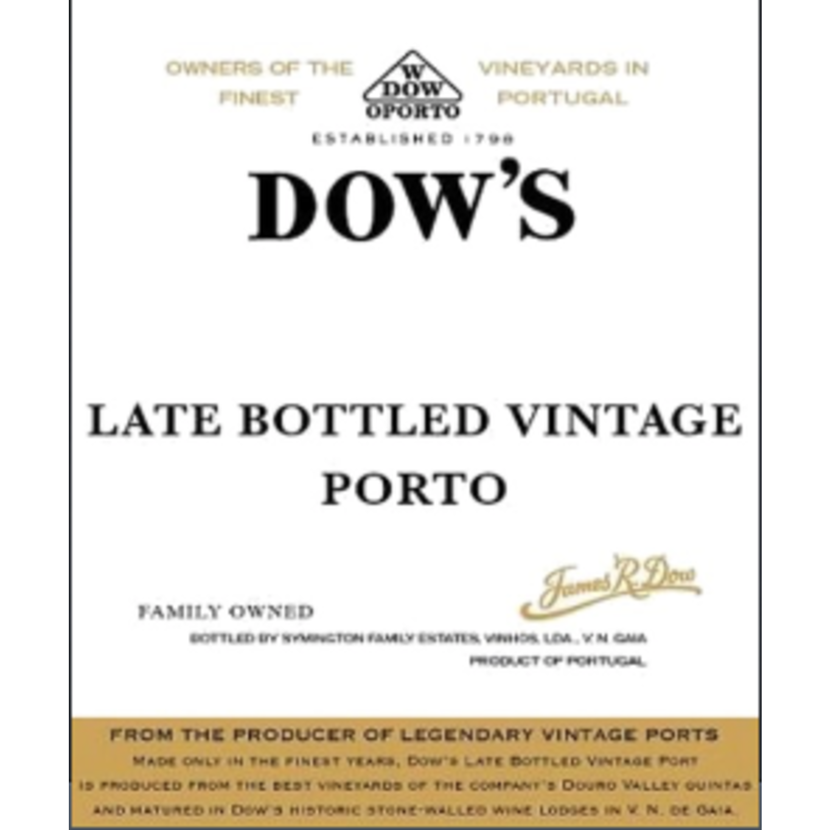 Dow's Dow's Late Bottled Vintage Ruby  Port 2016 Portugal