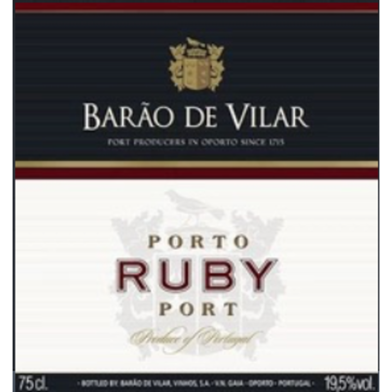 Barao De Vilar Barao De Vilar Ruby Port Douro, Portugal