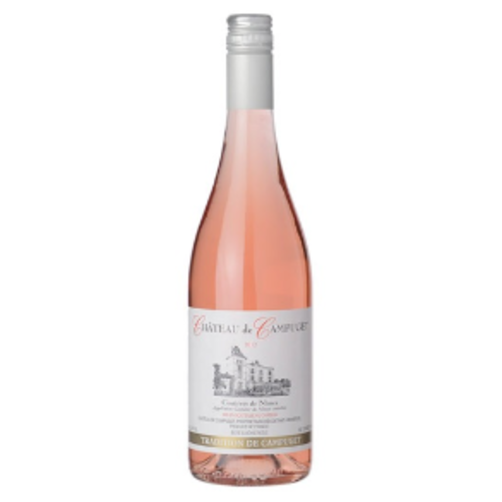 Campuget Chateau de Campuget Tradition Costieres de Nimes Rose 2023  Rhone, France