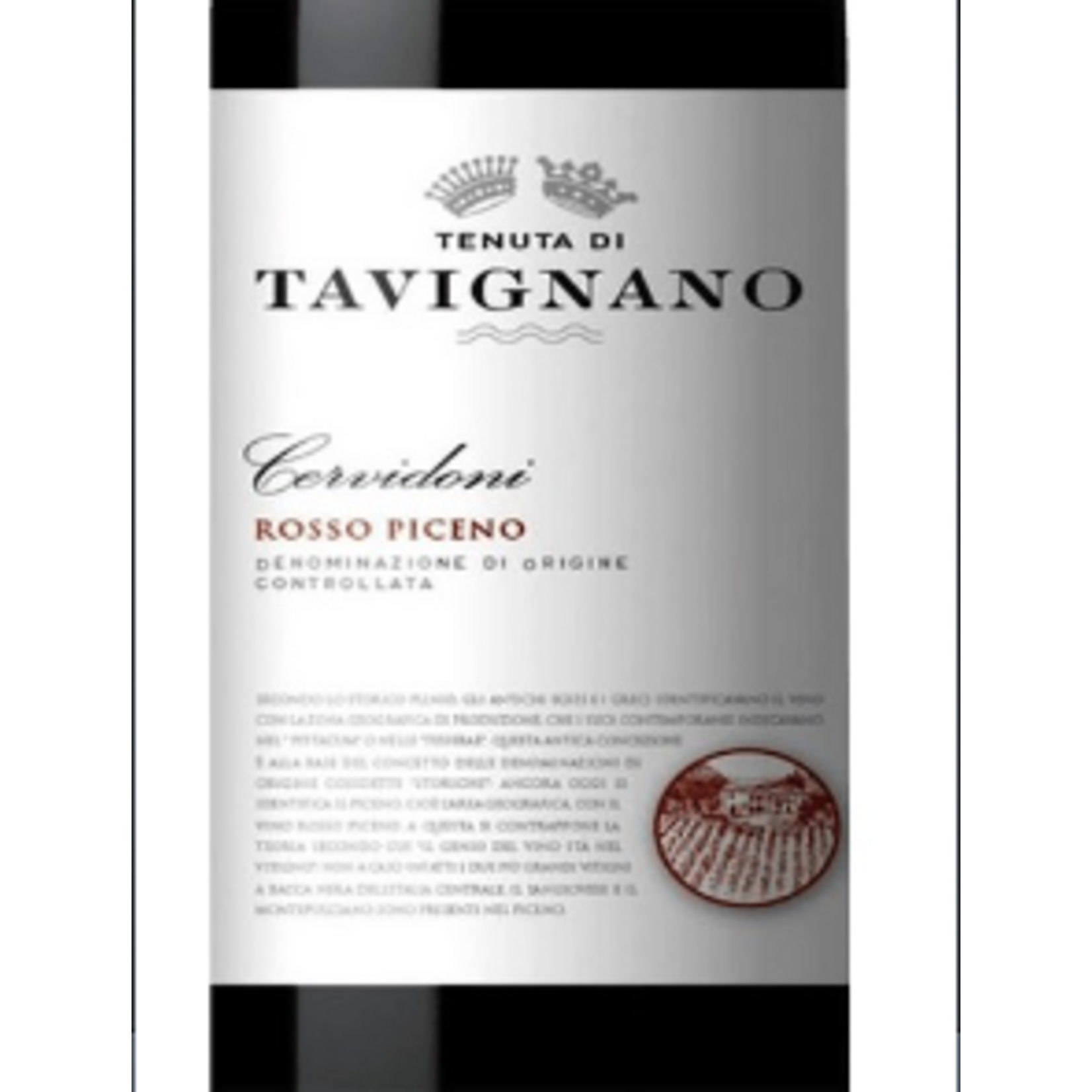 Rosso Piceno Tenuta di Tavignano Cervidoni Rosso Piceno 2022 Marche, Italy