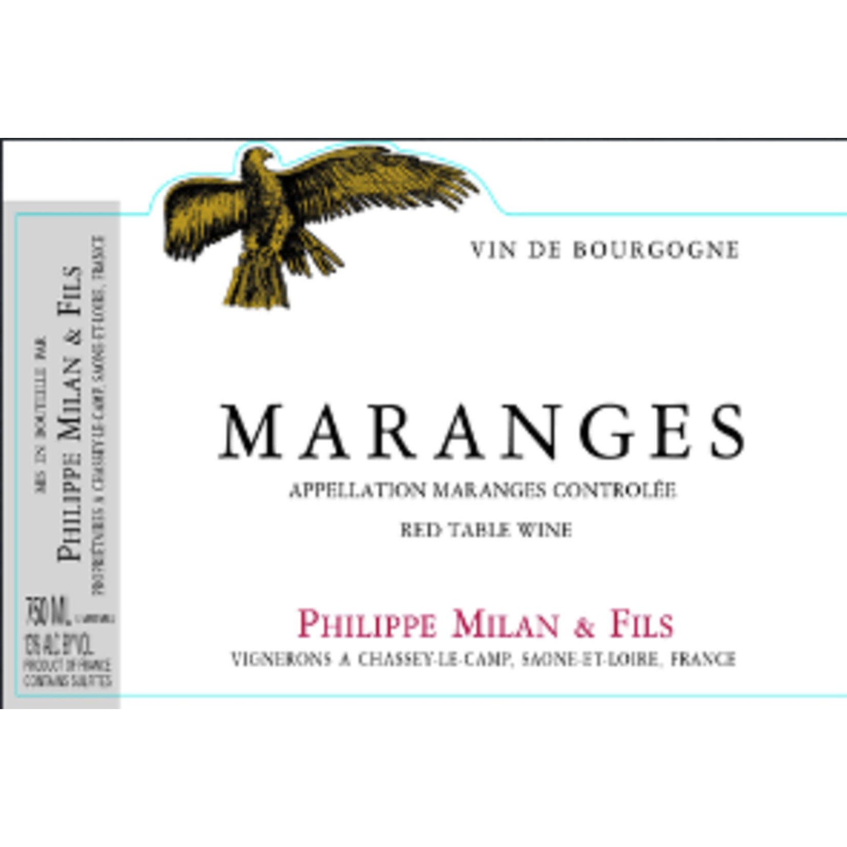 Philippe Milan & Fils Philippe Milan & Fils Maranges Rouge 2020 Burgundy, France