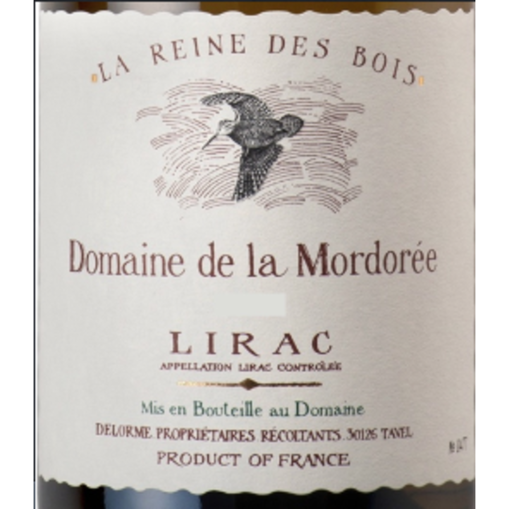 Domaine de la Mordorée Domaine de la Mordoree La Reine Des Bois Lirac 2019 Rhone, France