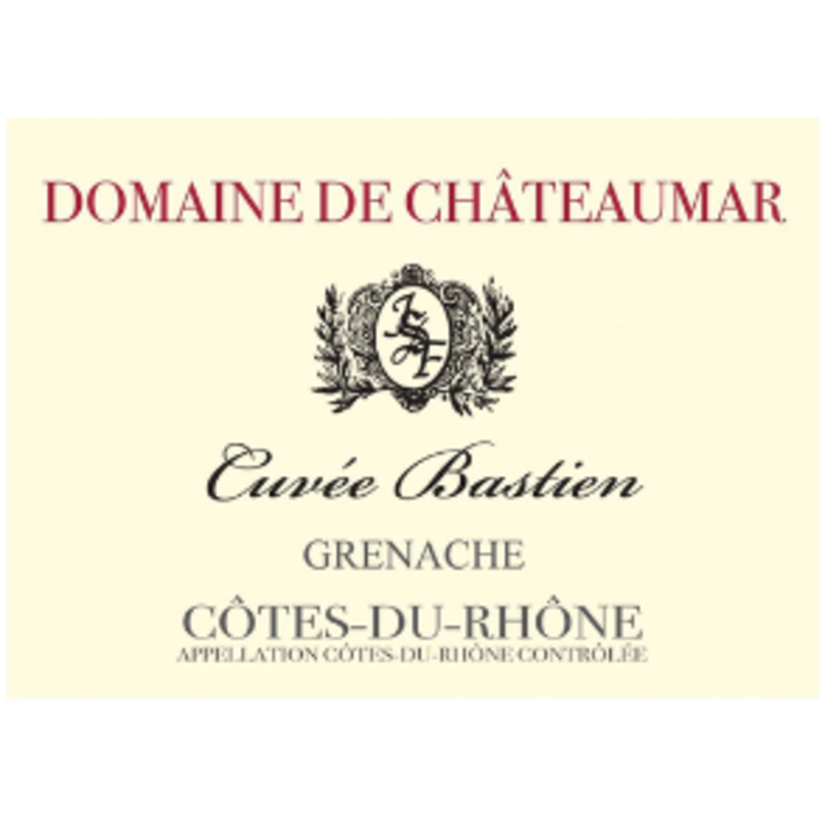 Domaine de Châteaumar Domaine De Chateaumar Cotes du Rhone Cuvee Bastien 2021 Rhone, France