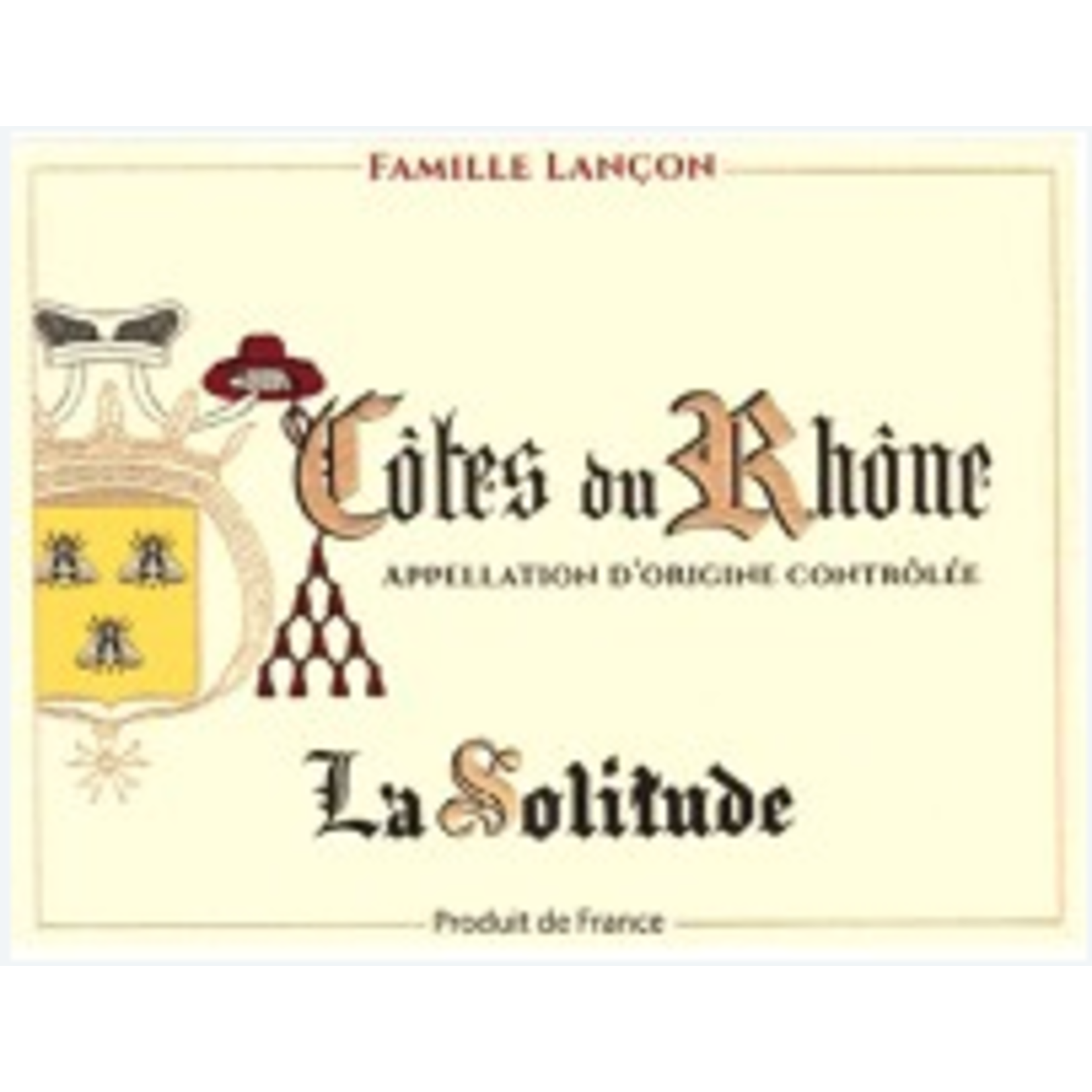 Domaine de la Solitude Domaine de La Solitude Côtes-du-Rhône Rouge 2020 Rhône, France