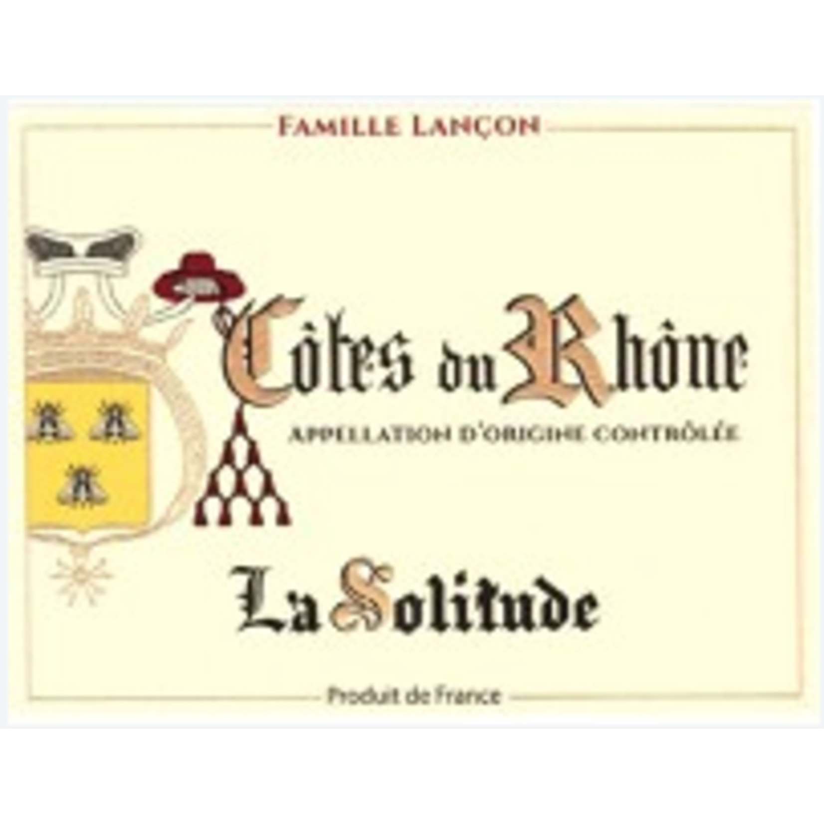 Domaine de la Solitude Domaine de La Solitude Côtes-du-Rhône Rouge 2022 Rhône, France